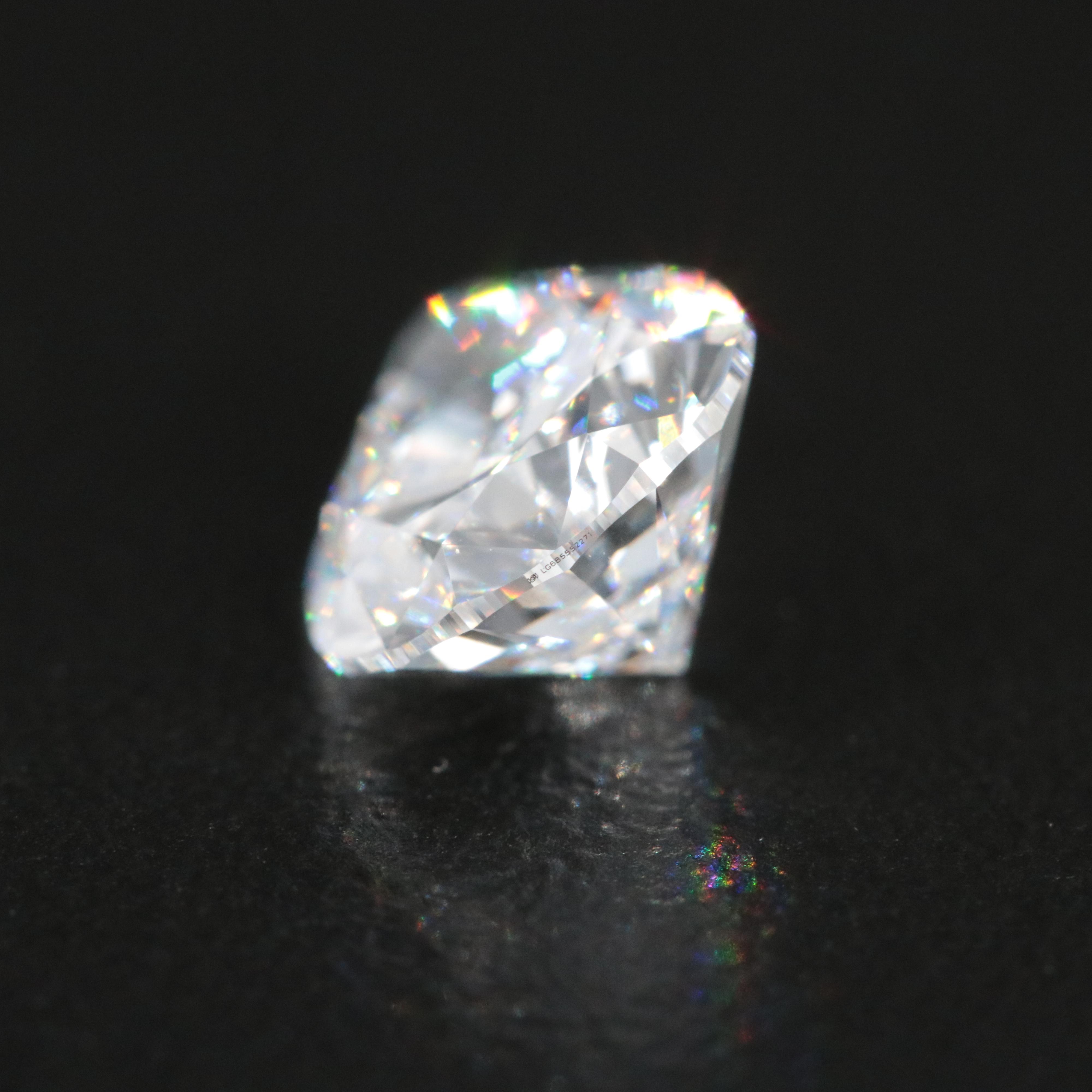 Loose 2.10 CT Lab Grown Diamond with IGI Report
