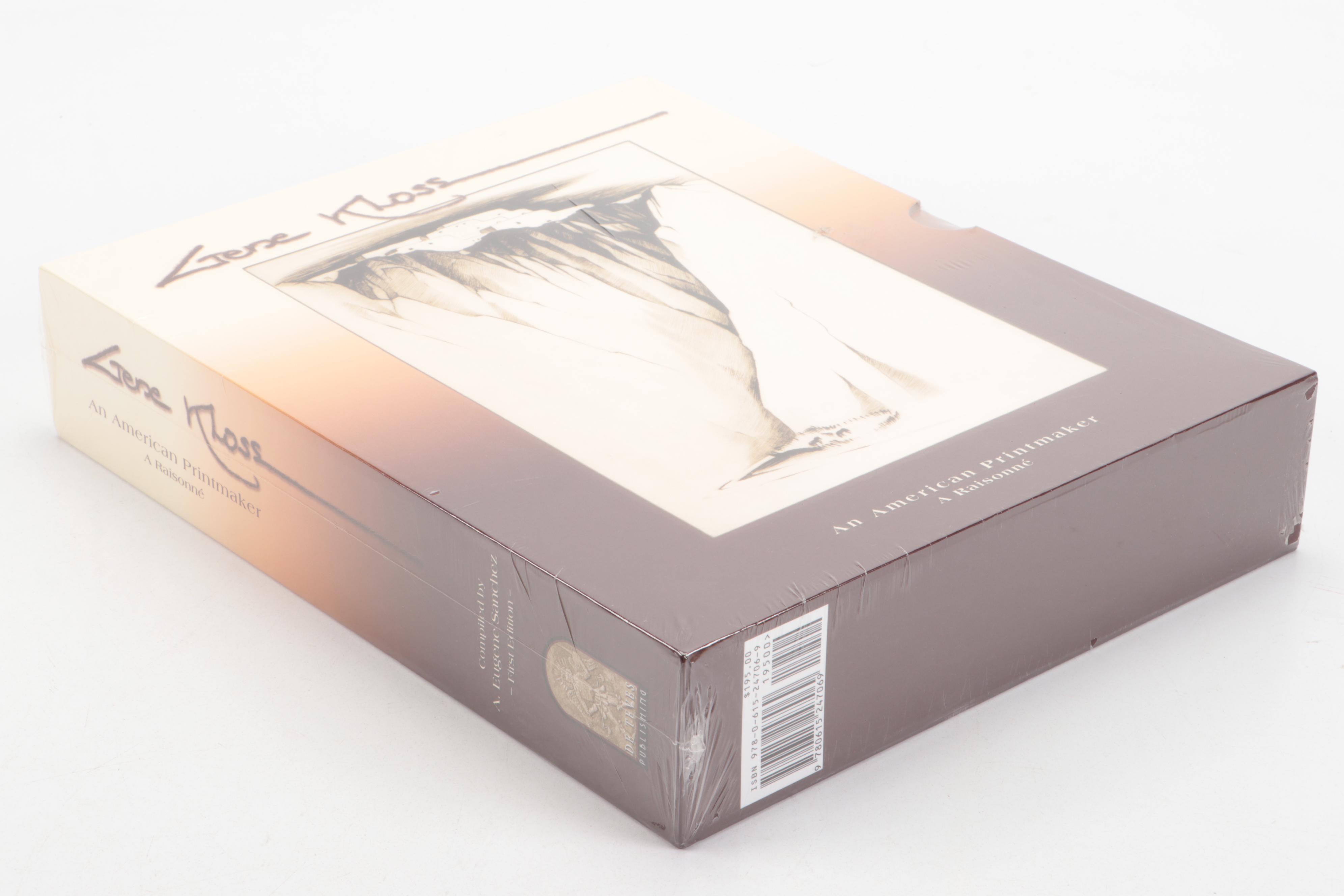 First Edition "Gene Kloss: An American Printmaker, A Raisonné" Two-Volume Set