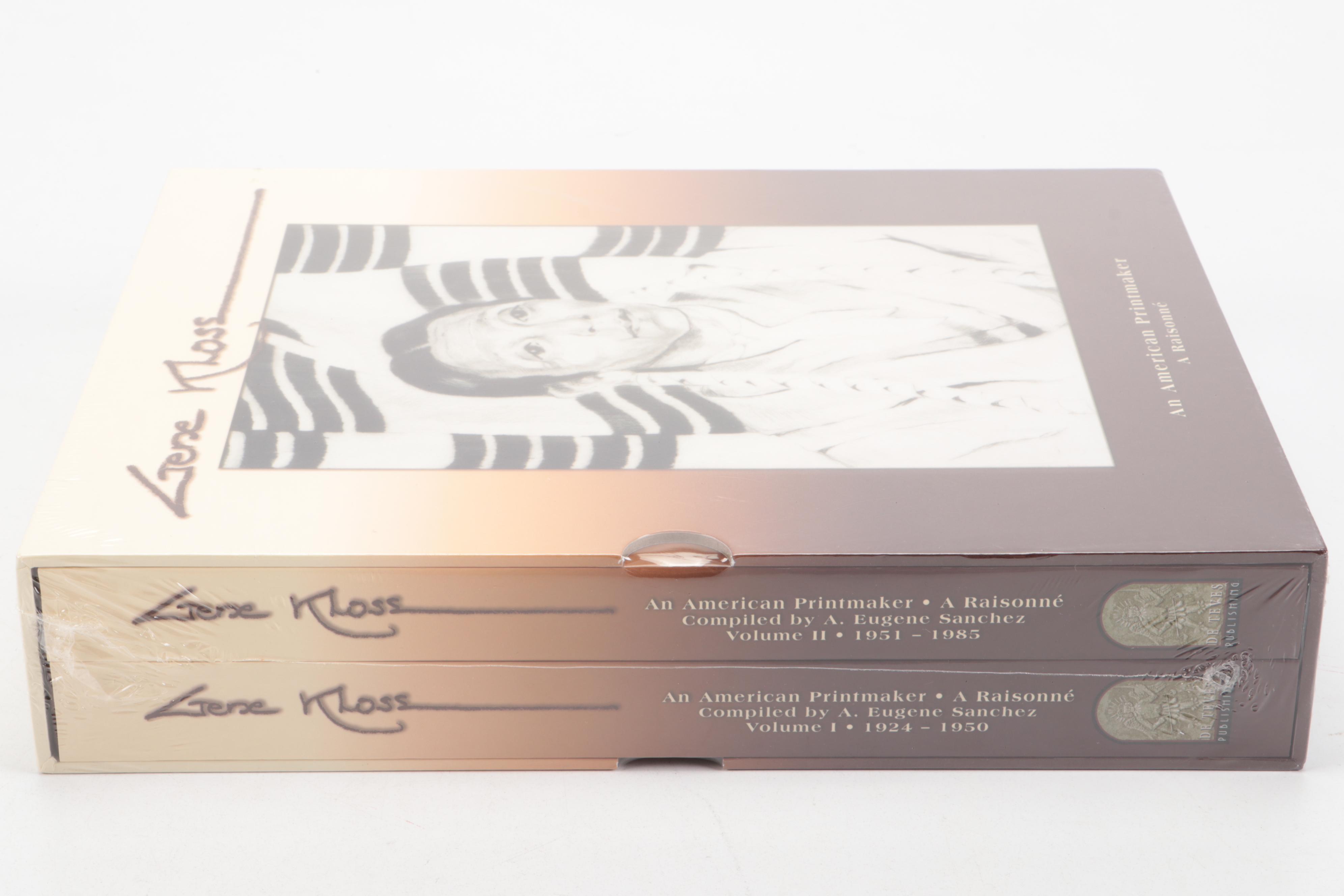 First Edition "Gene Kloss: An American Printmaker, A Raisonné" Two-Volume Set