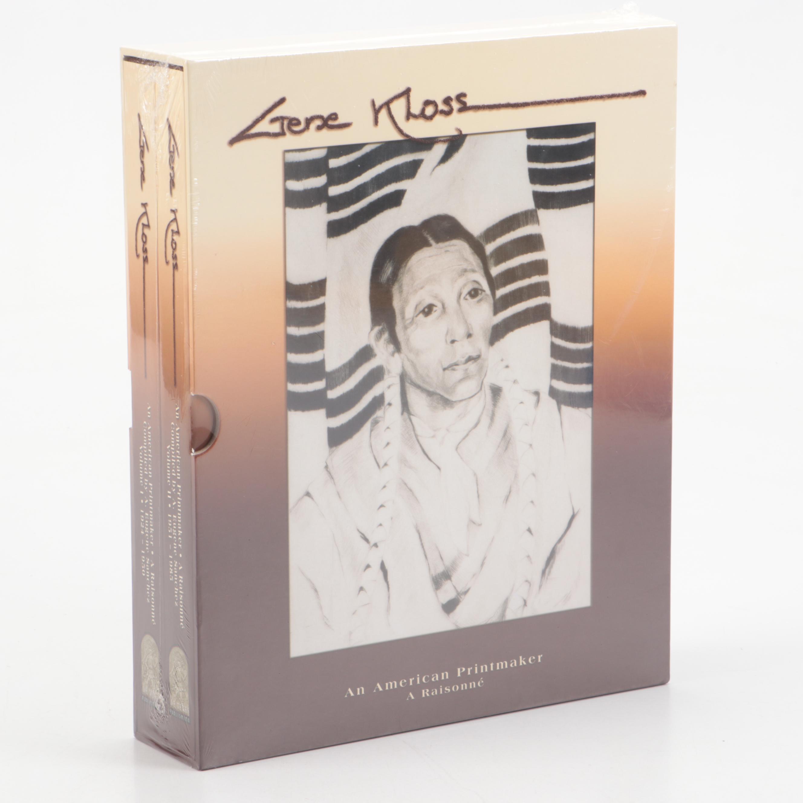 First Edition "Gene Kloss: An American Printmaker, A Raisonné" Two-Volume Set
