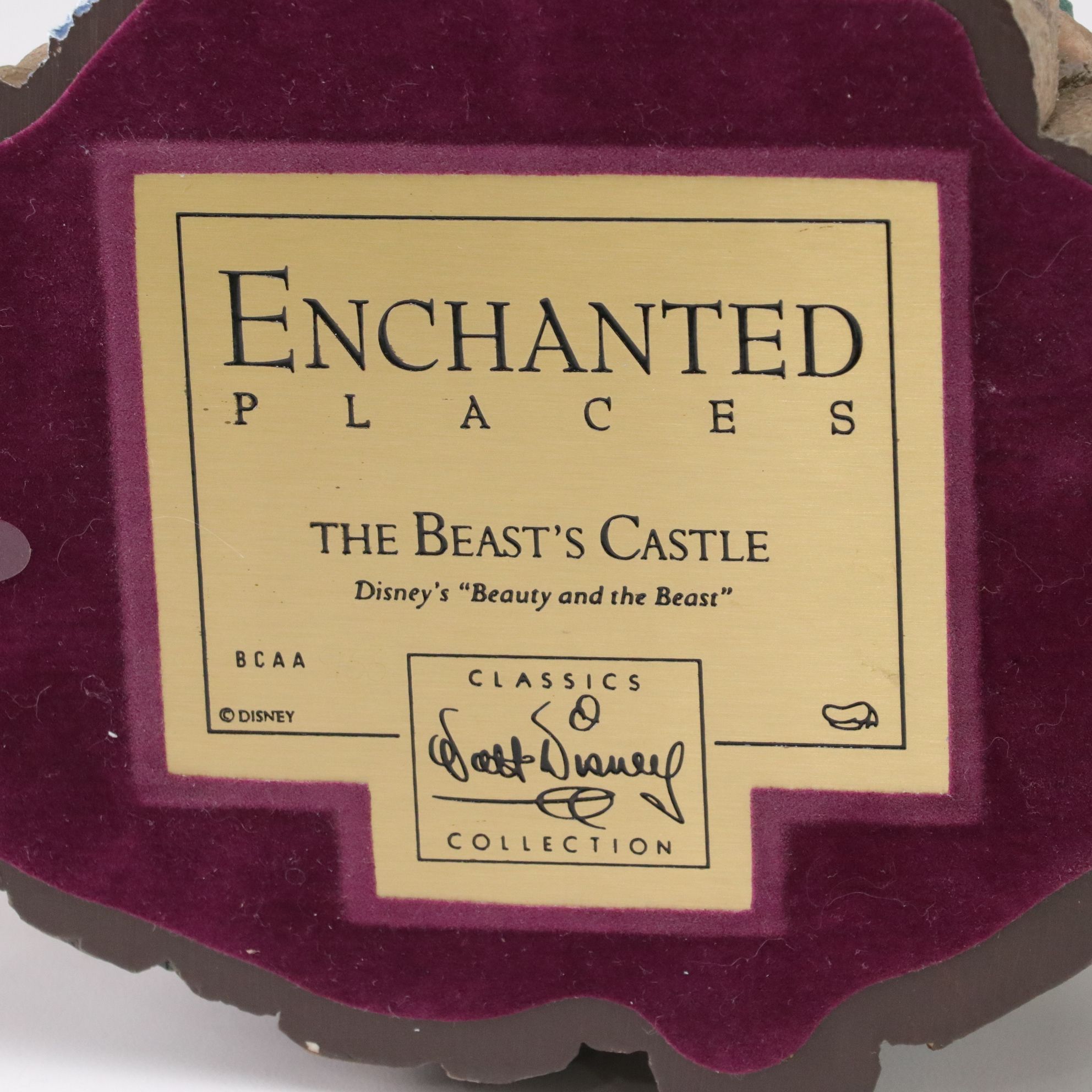 Walt Disney Classics Collection "The Beast's Castle" Figurine
