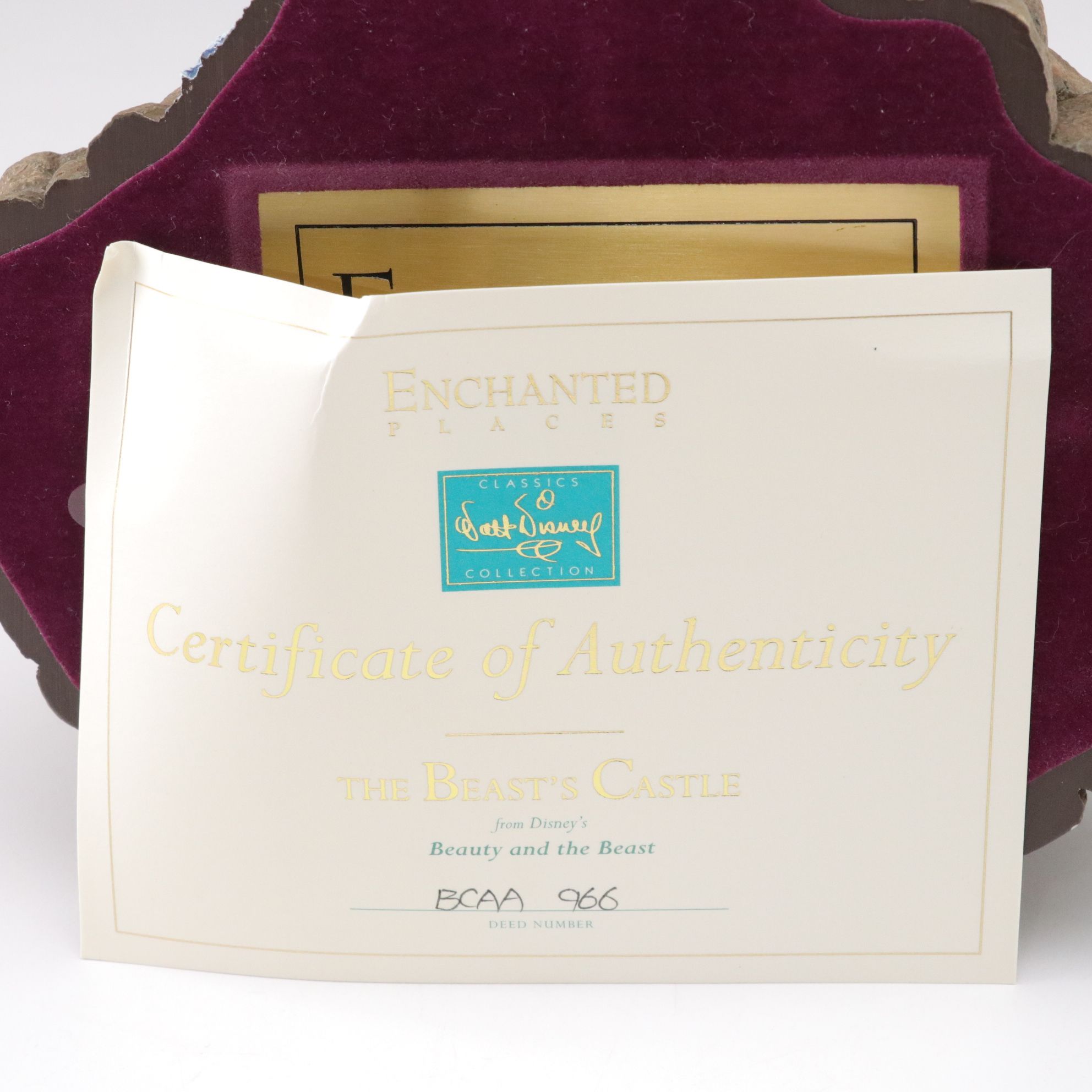 Walt Disney Classics Collection "The Beast's Castle" Figurine