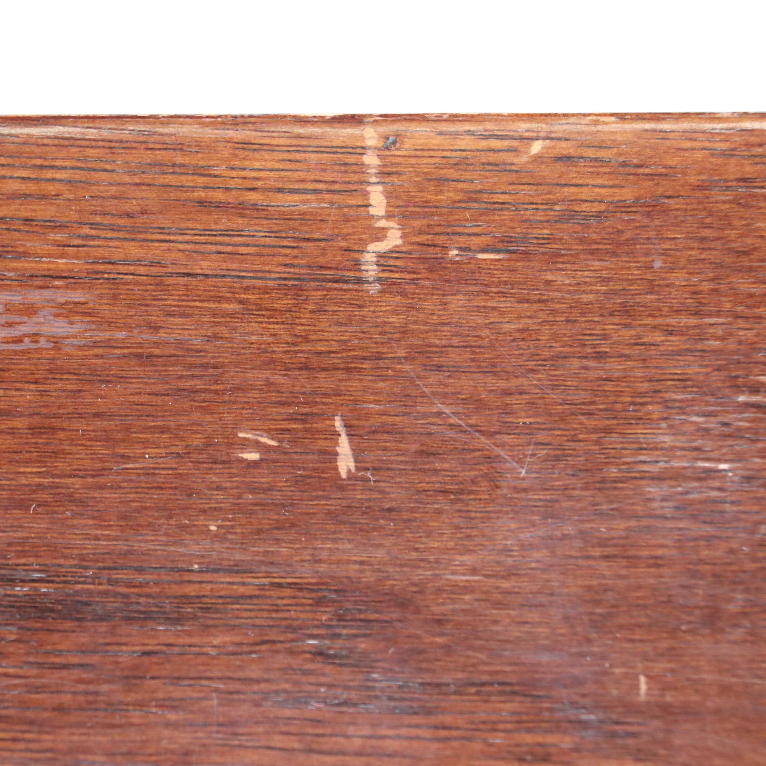 Campaign Style Mahogany Chest-on-Stand Side Table, Late 20th Century