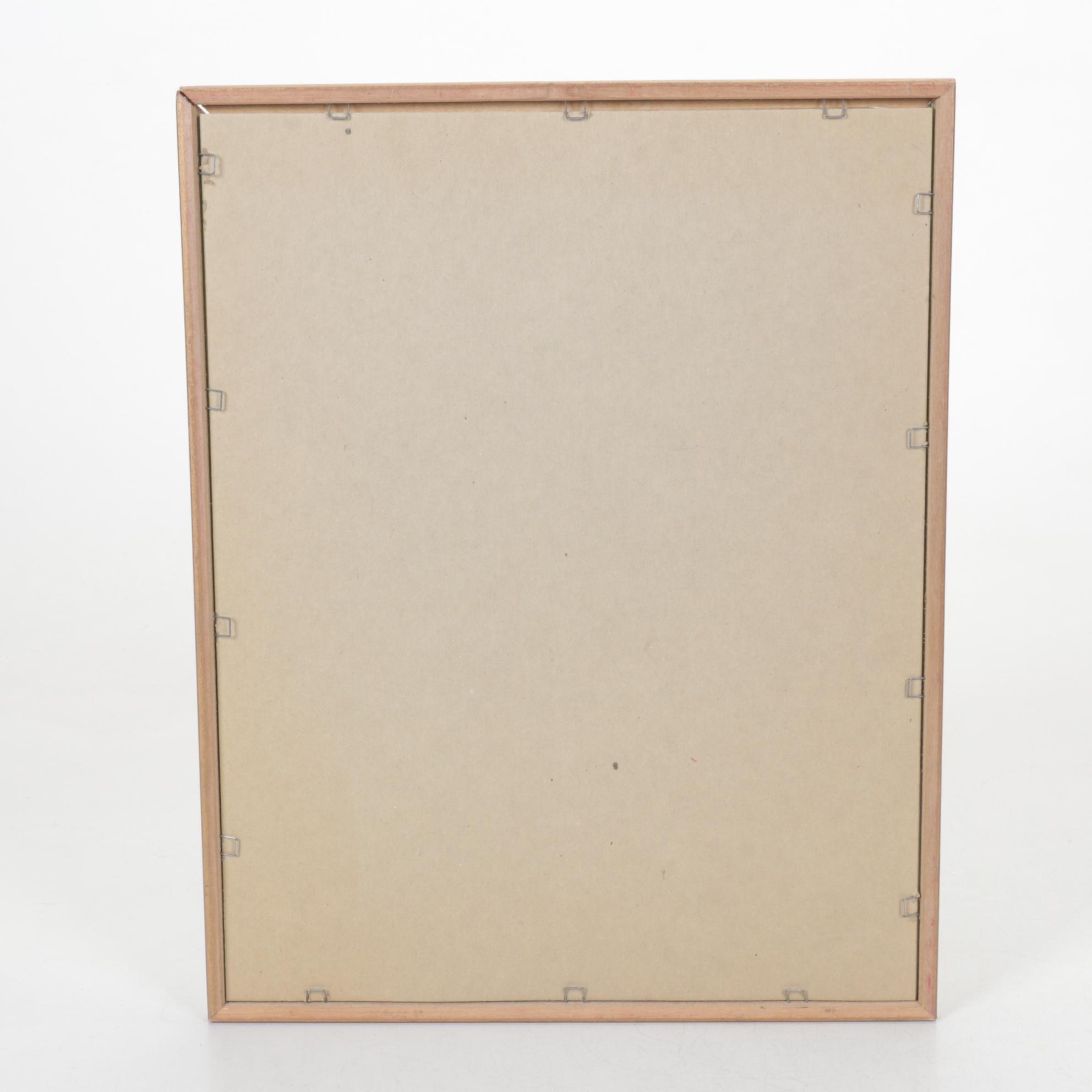 Victor Adam Lithograph Print "Passe-Tems No. 67", Mid to Late 19th C.