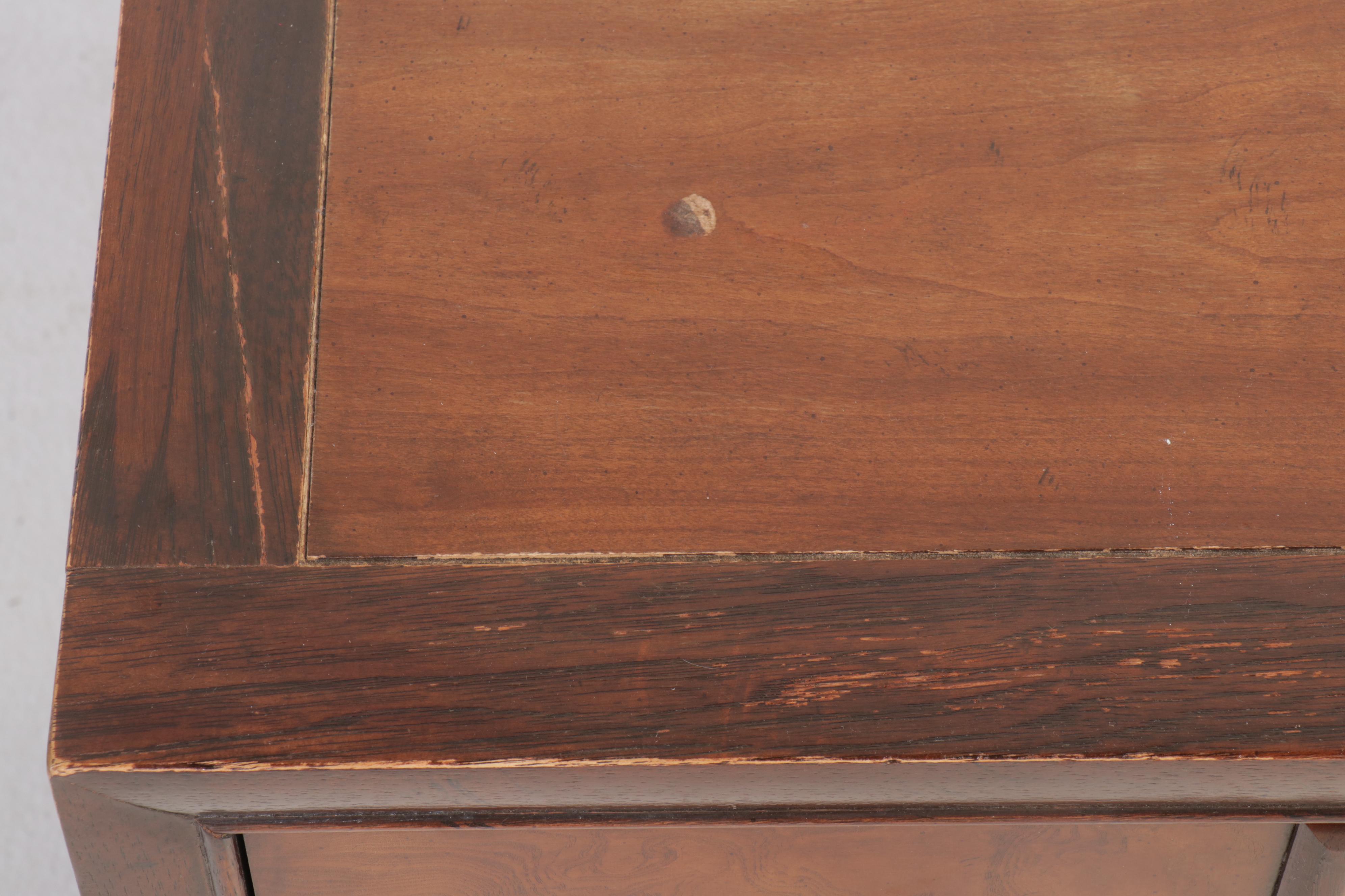 Drexel "Ta-Ming" Chinoiserie Queen Size Headboard and Nightstand