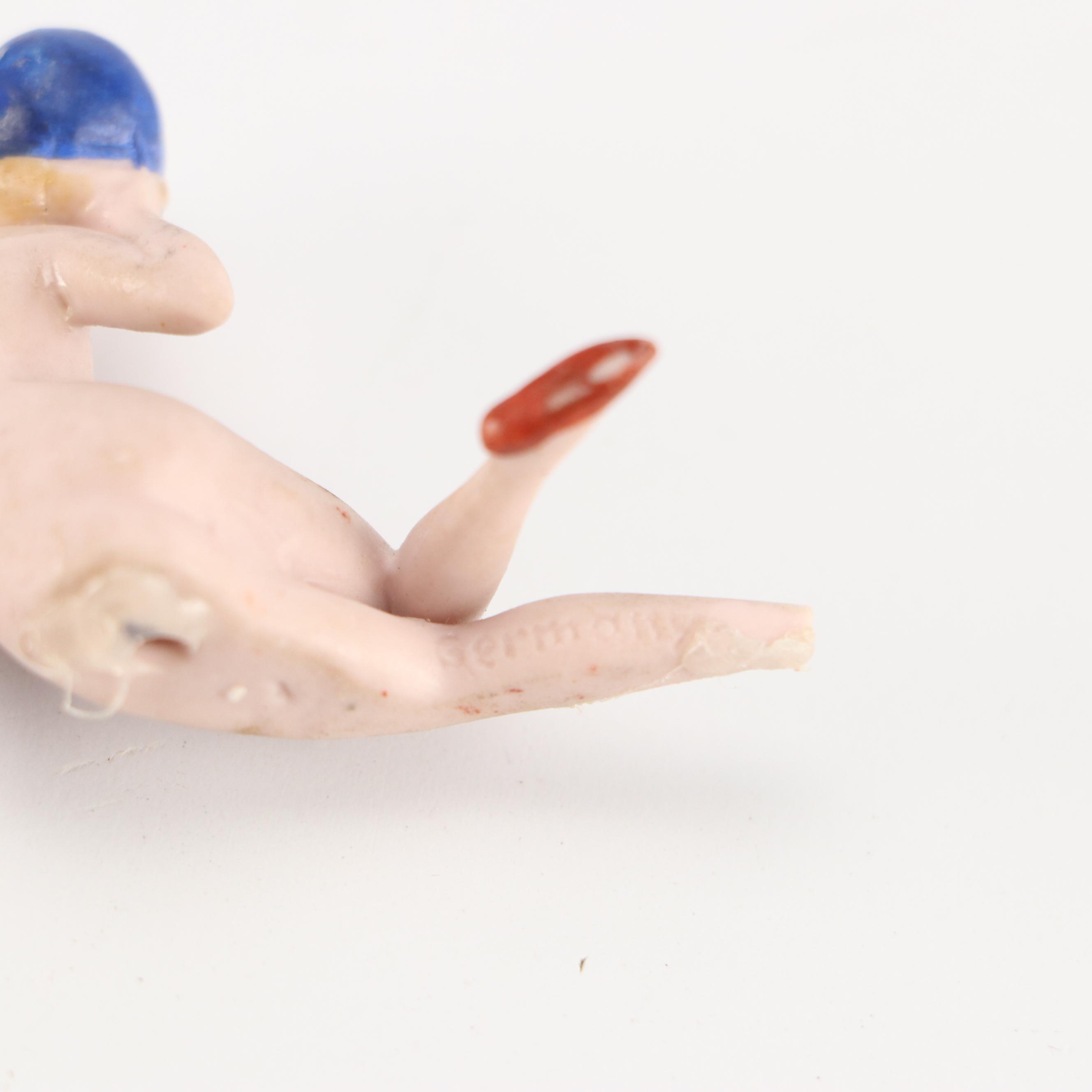 German Bathing Beauties with Bisque Two Face and Other Dolls