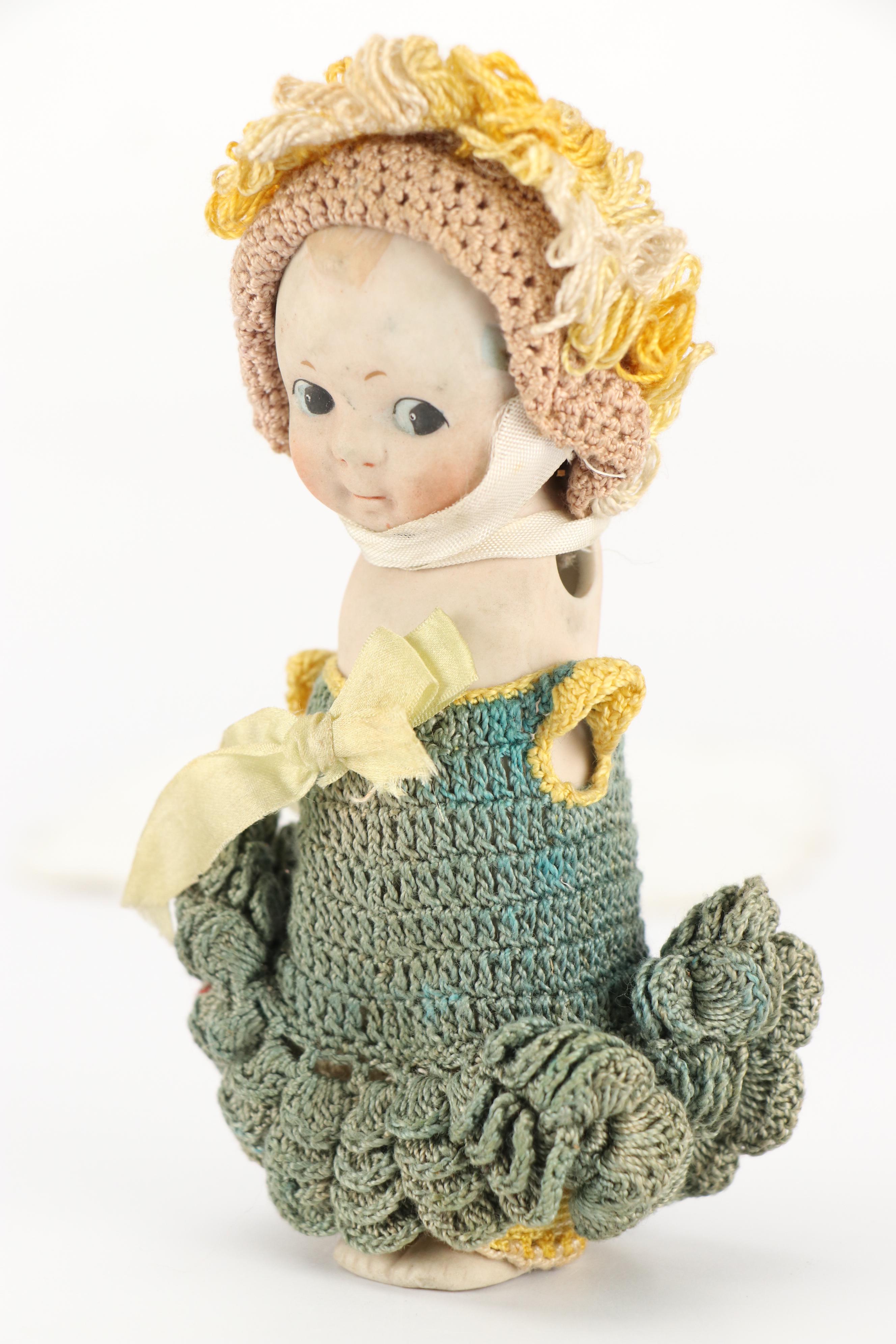 German Bathing Beauties with Bisque Two Face and Other Dolls