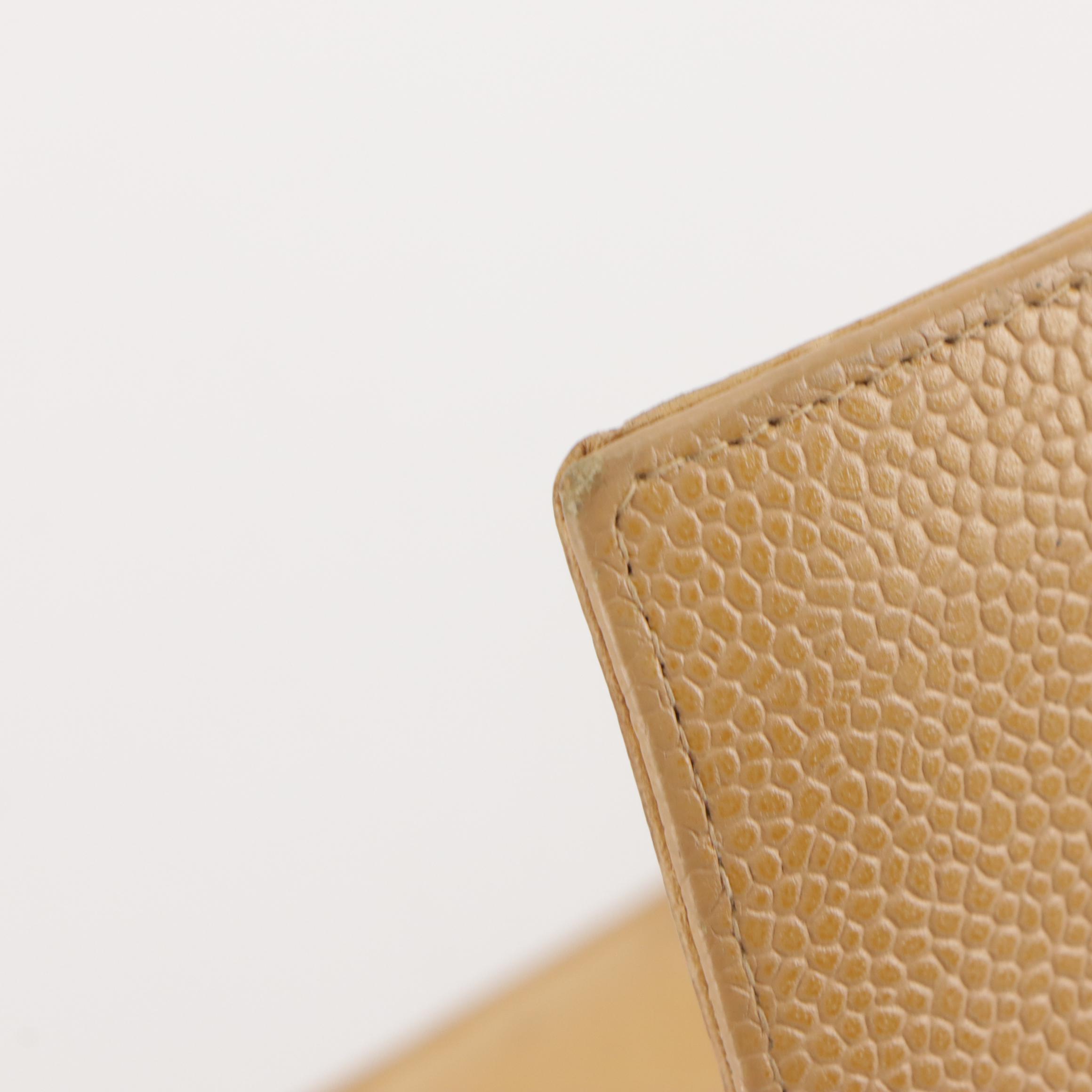 Chanel CC Bifold Wallet in Caviar Leather