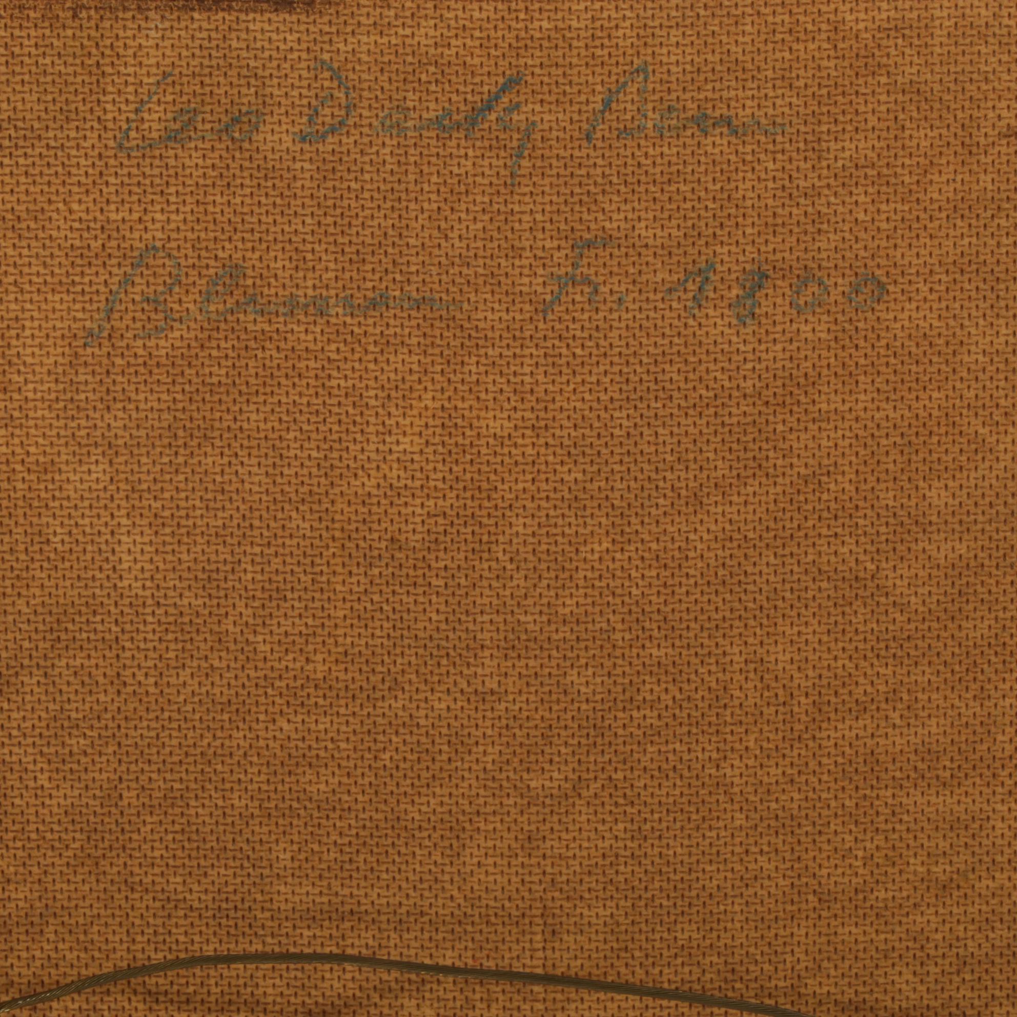 Leo Deck "Blooms" Floral Oil Painting, 1951