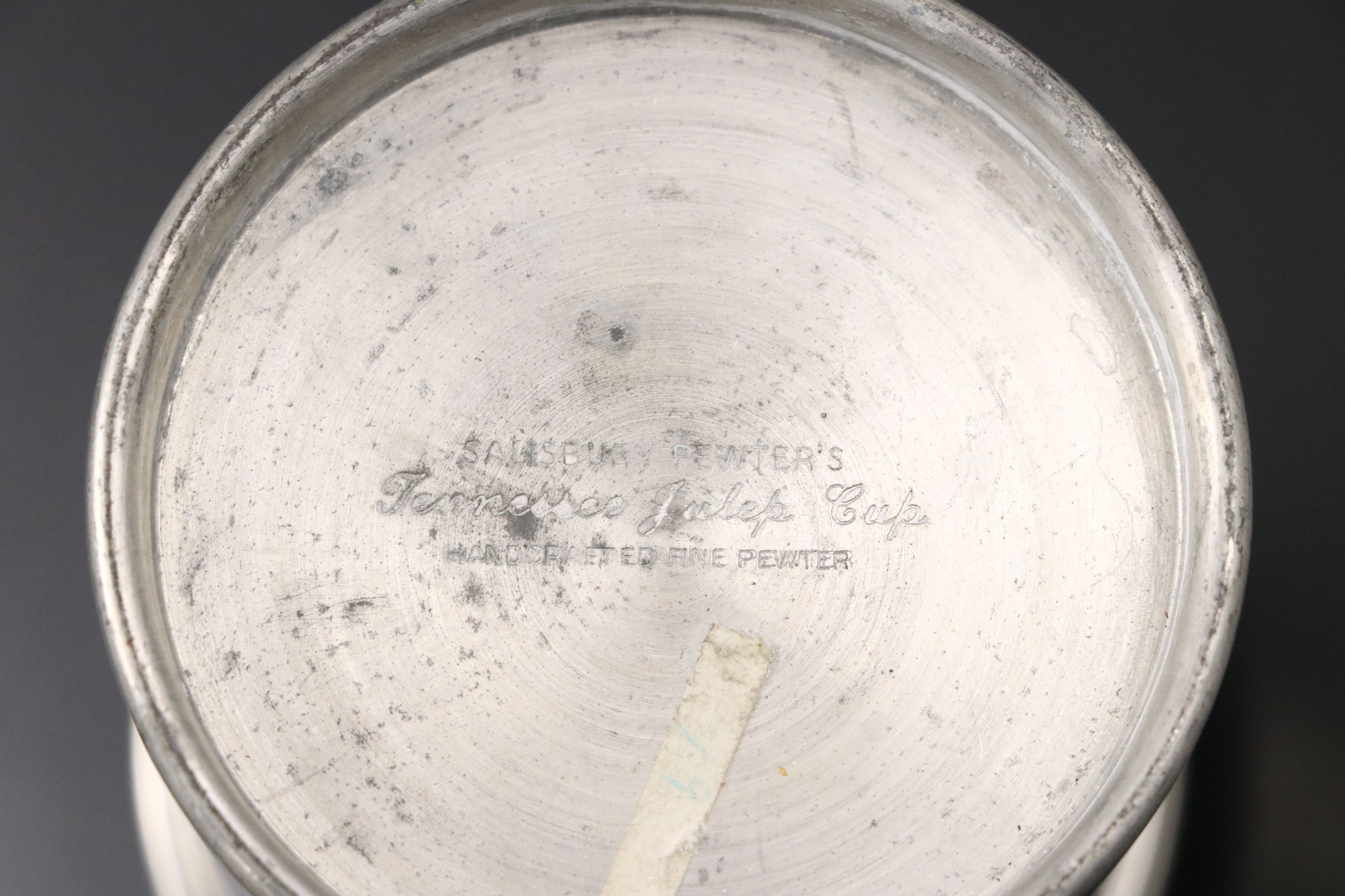 Franklin Mint Sterling "American Freedom Box" with Pewter Teaware