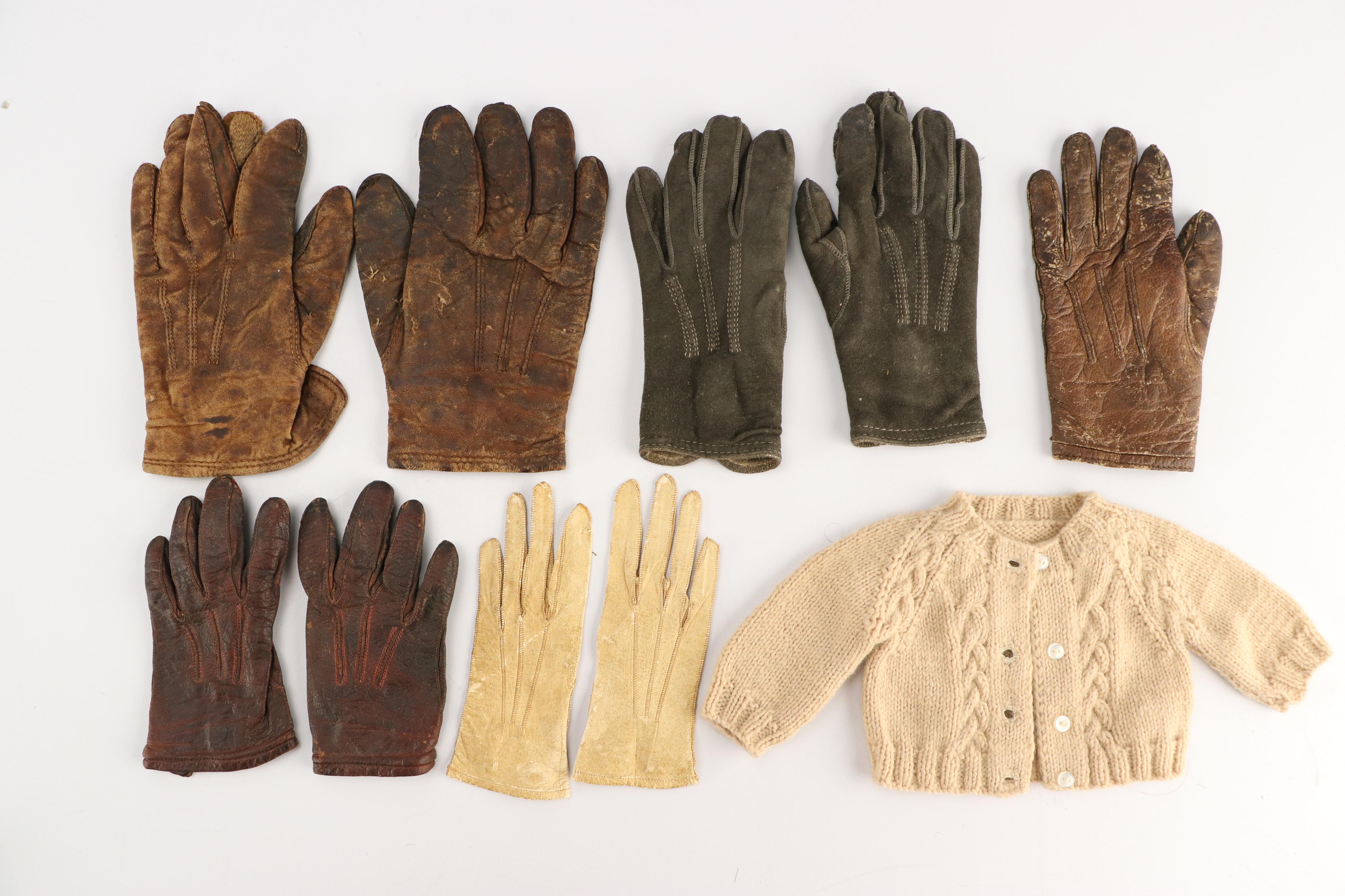 Vintage Lace Baby Bonnet, Porcelain Dolls, and More Children's Collectibles