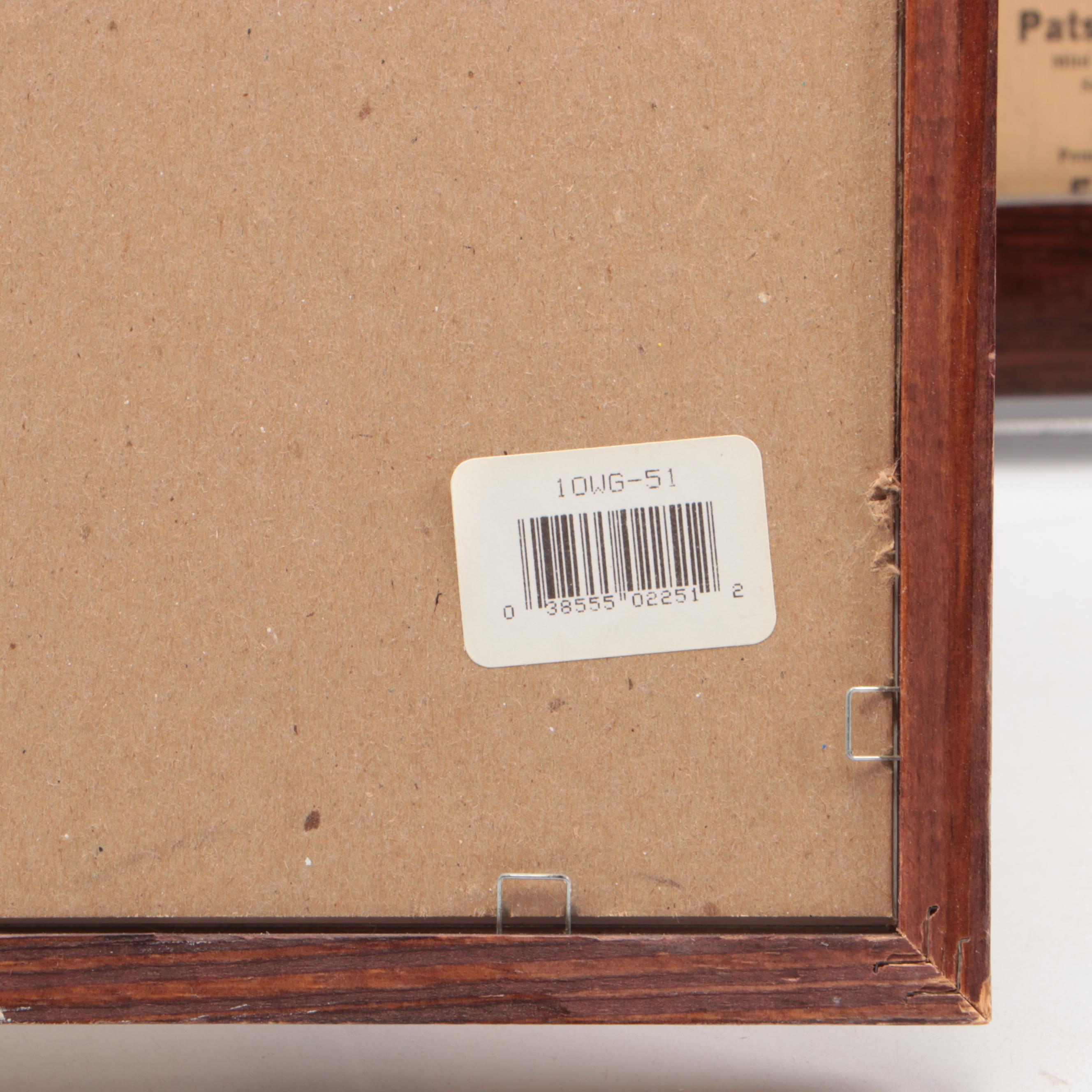 Vintage Wall Hanging Newspaper Grocery Store Ads