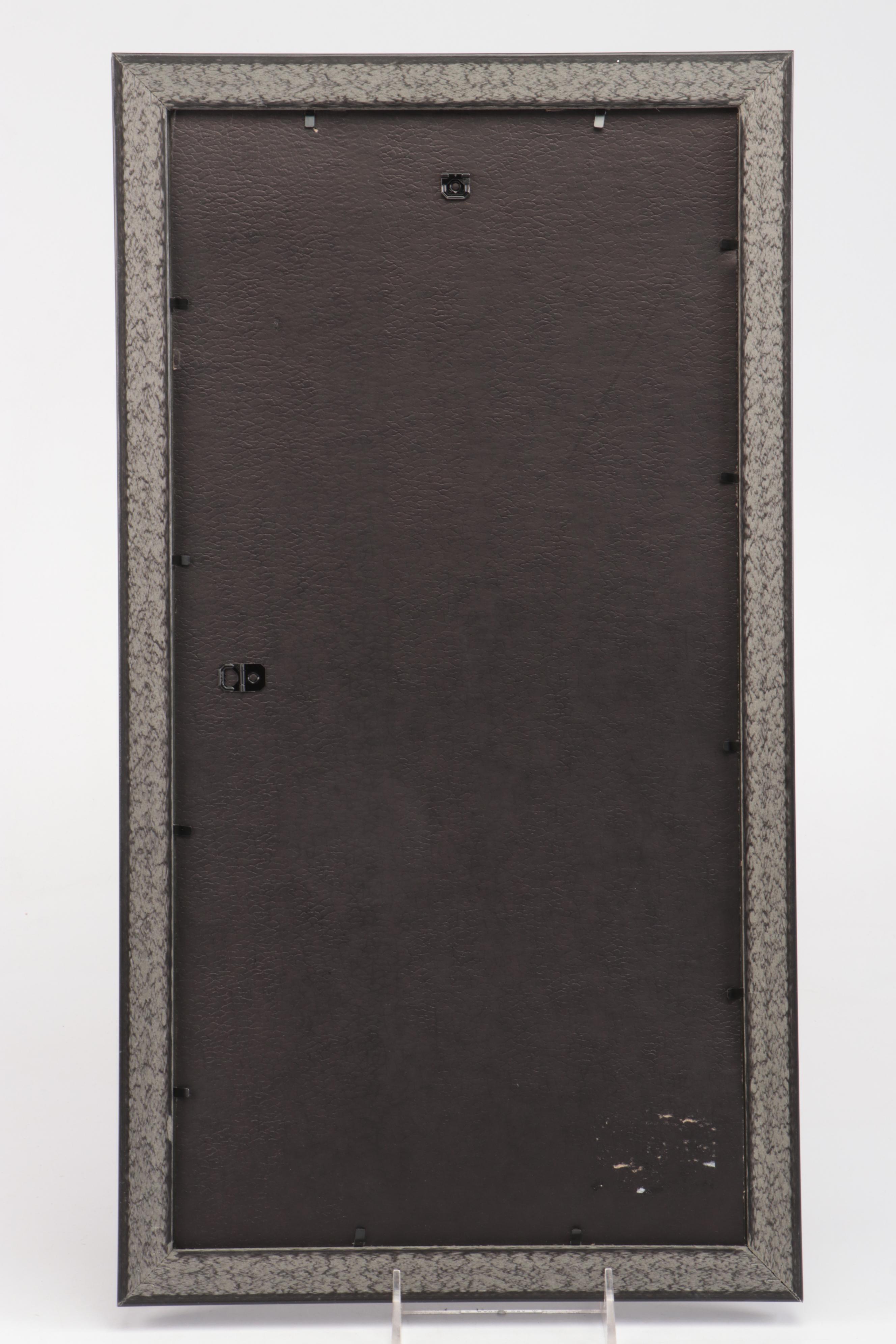 Vintage Wall Hanging Newspaper Grocery Store Ads