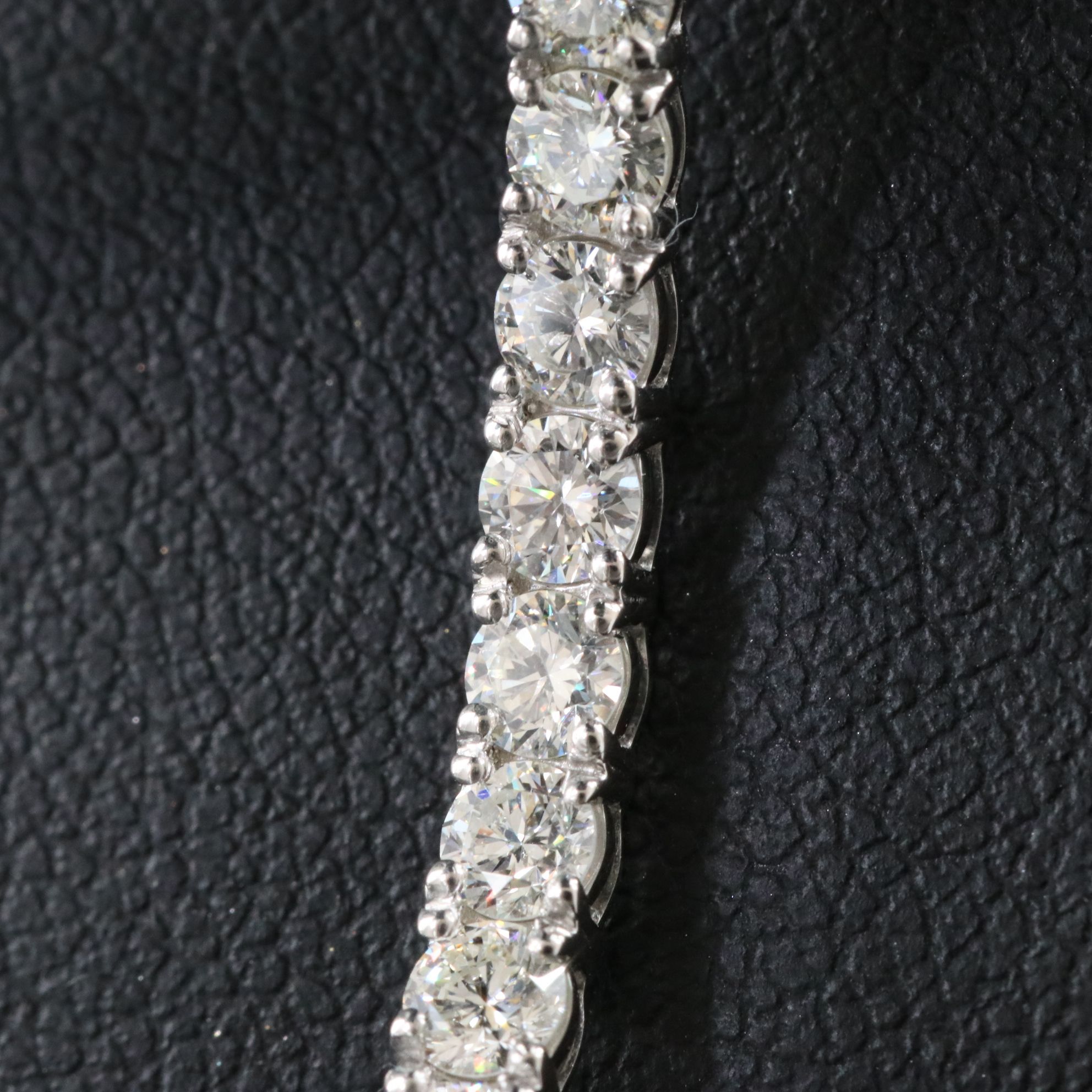 Platinum 5.88 CTW Diamond Inside Out Hoop Earrings