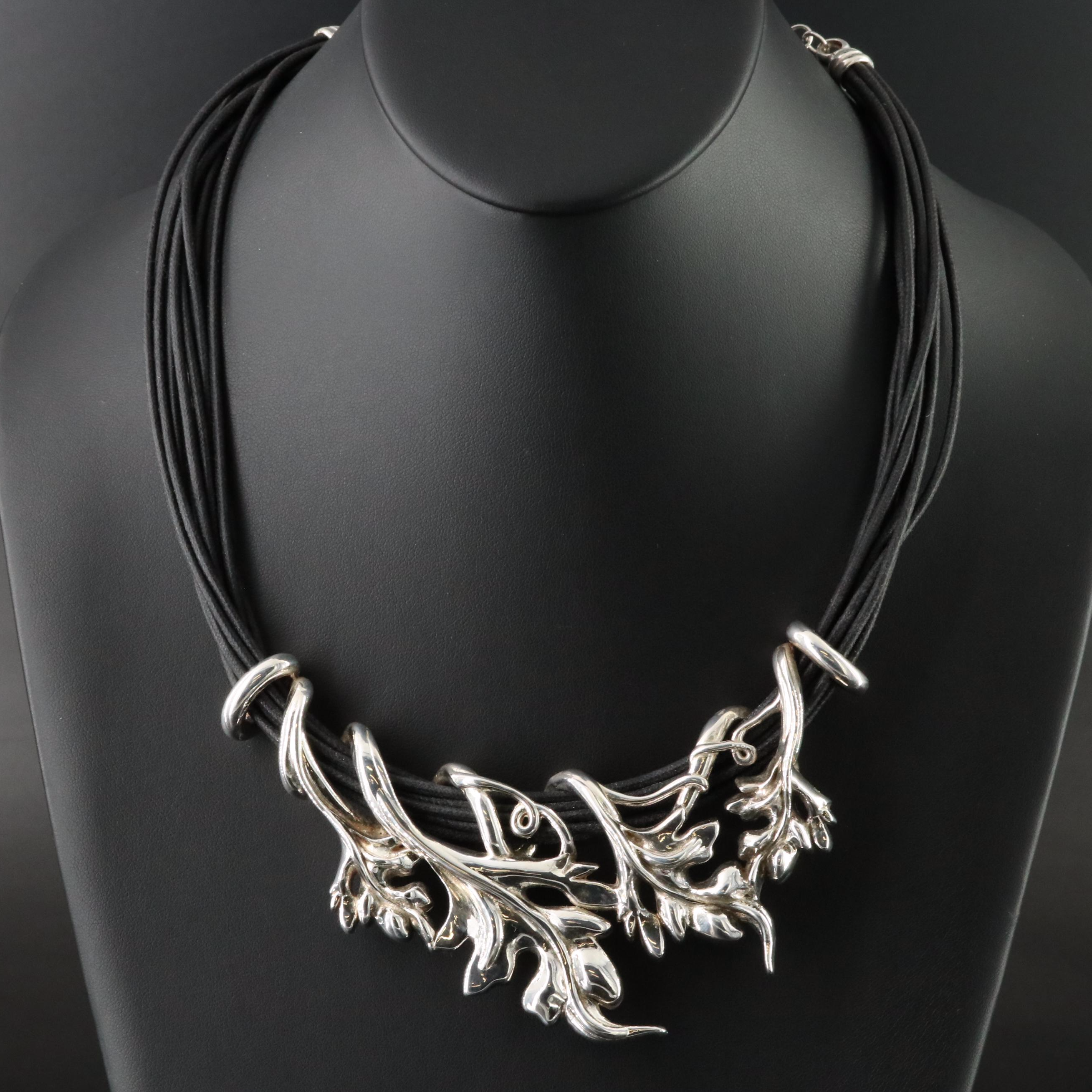 Or Paz Electroformed Vine Necklace