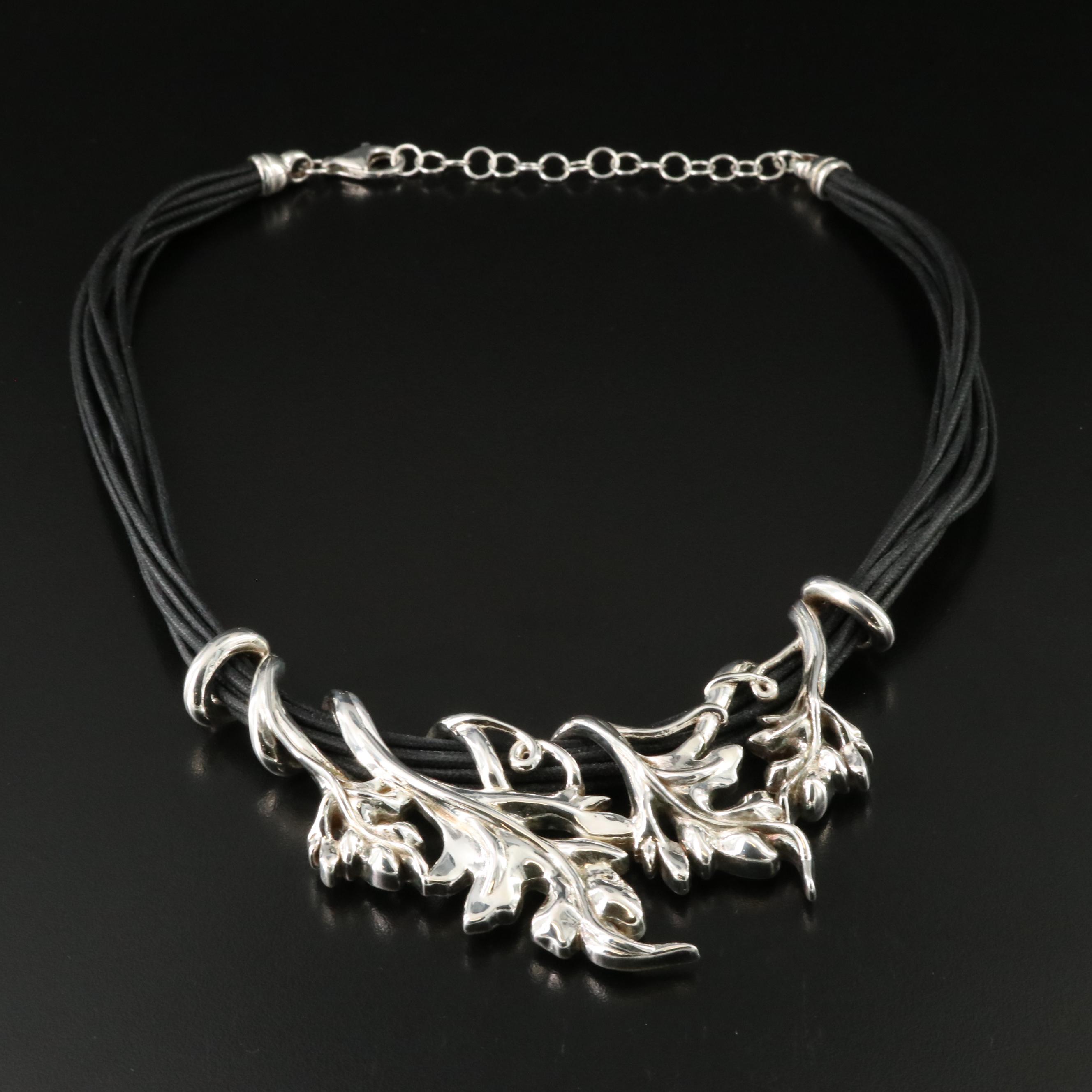 Or Paz Electroformed Vine Necklace
