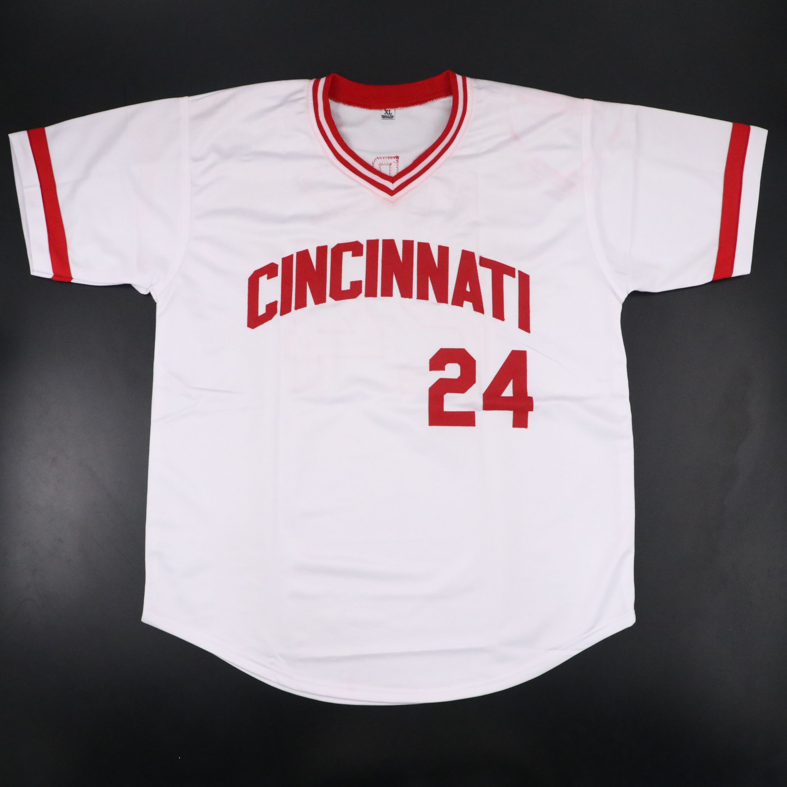 Tony Pérez Signed Cincinnati Reds Baseball Jersey, Beckett