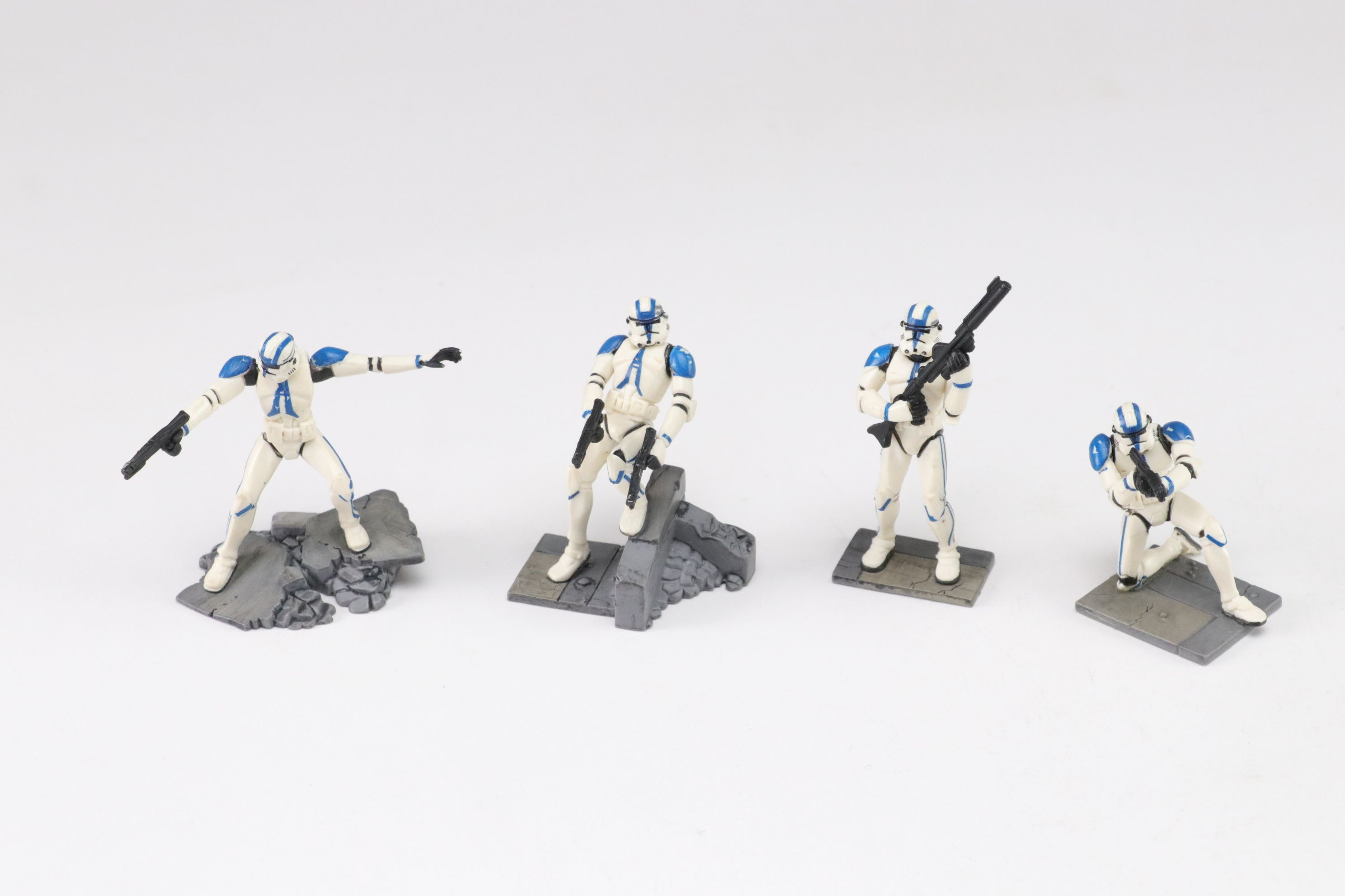 Hasboro "Clone Troopers" Star Wars Battle Pack Unleashed Figurines