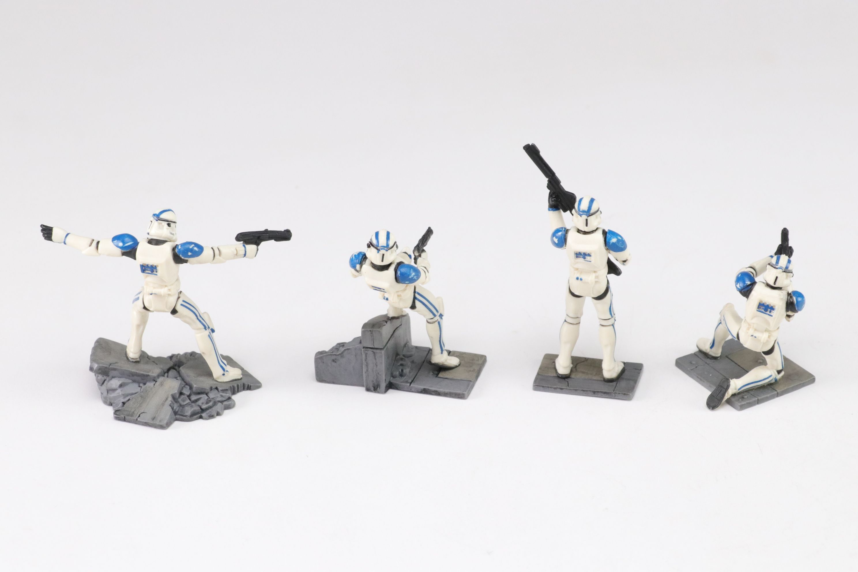 Hasboro "Clone Troopers" Star Wars Battle Pack Unleashed Figurines