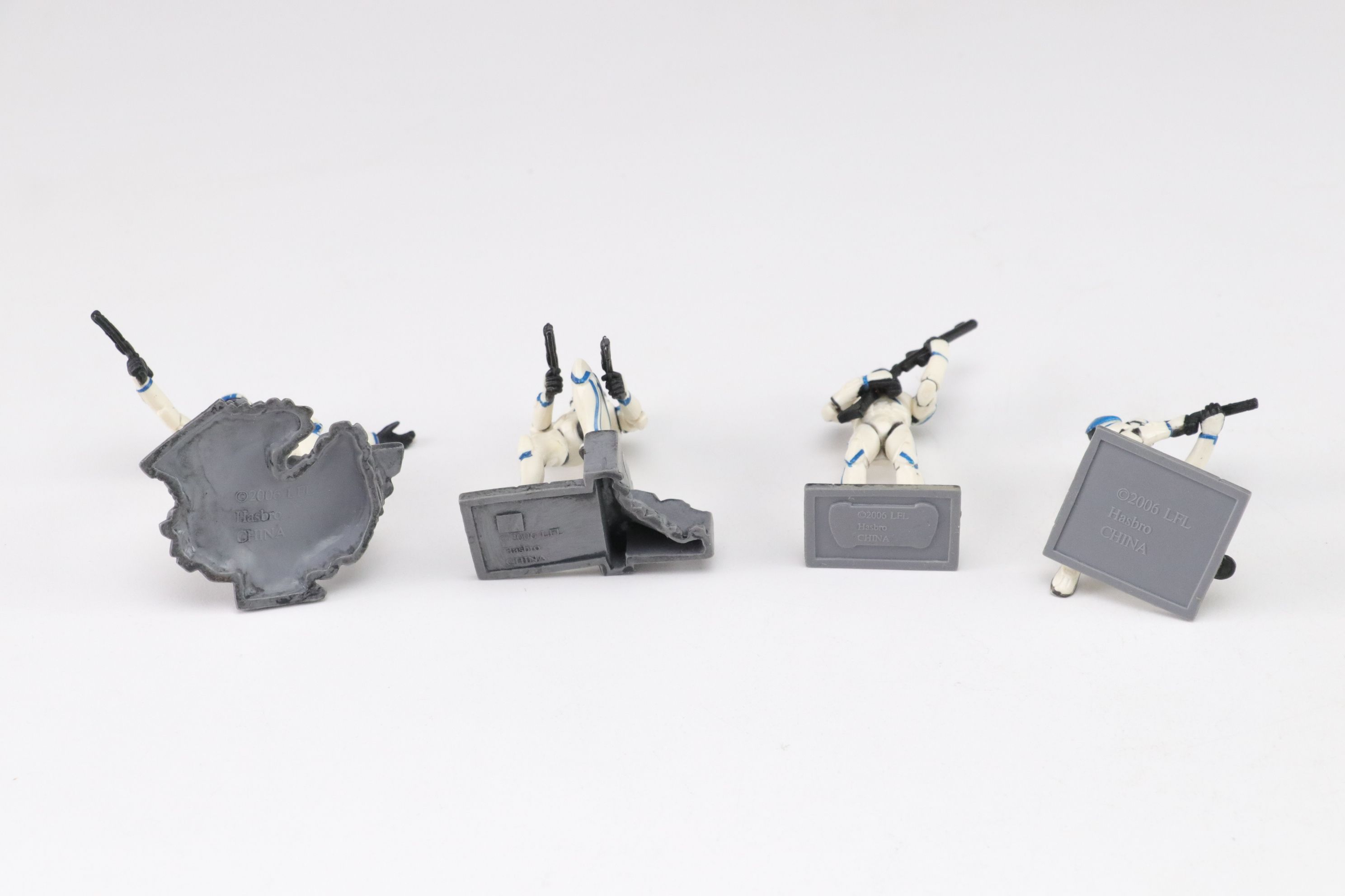 Hasboro "Clone Troopers" Star Wars Battle Pack Unleashed Figurines