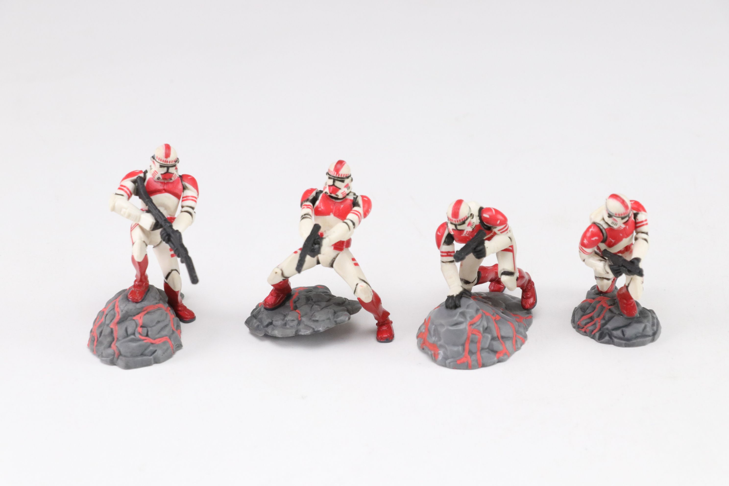 Hasboro "Clone Troopers" Star Wars Battle Pack Unleashed Figurines