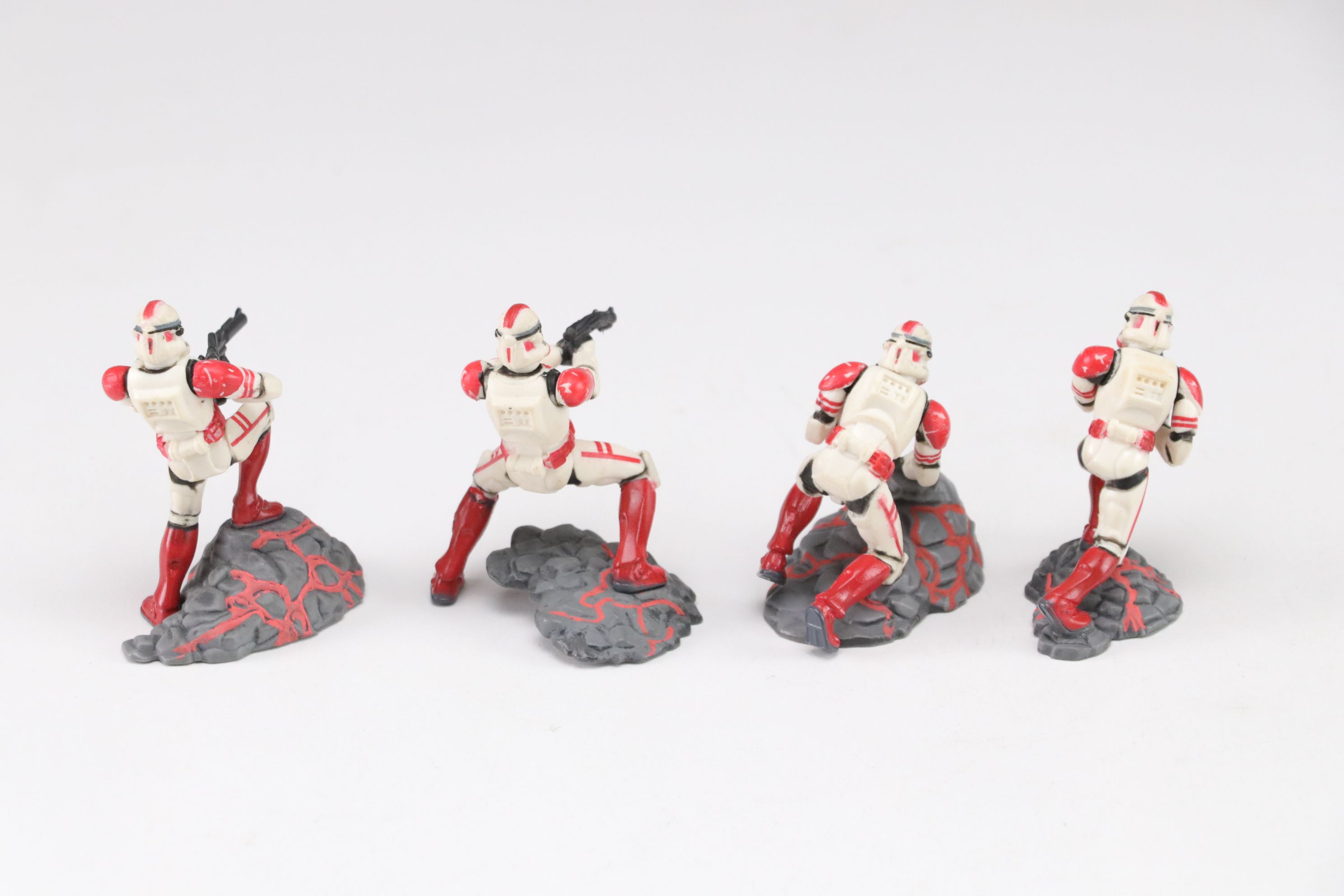 Hasboro "Clone Troopers" Star Wars Battle Pack Unleashed Figurines