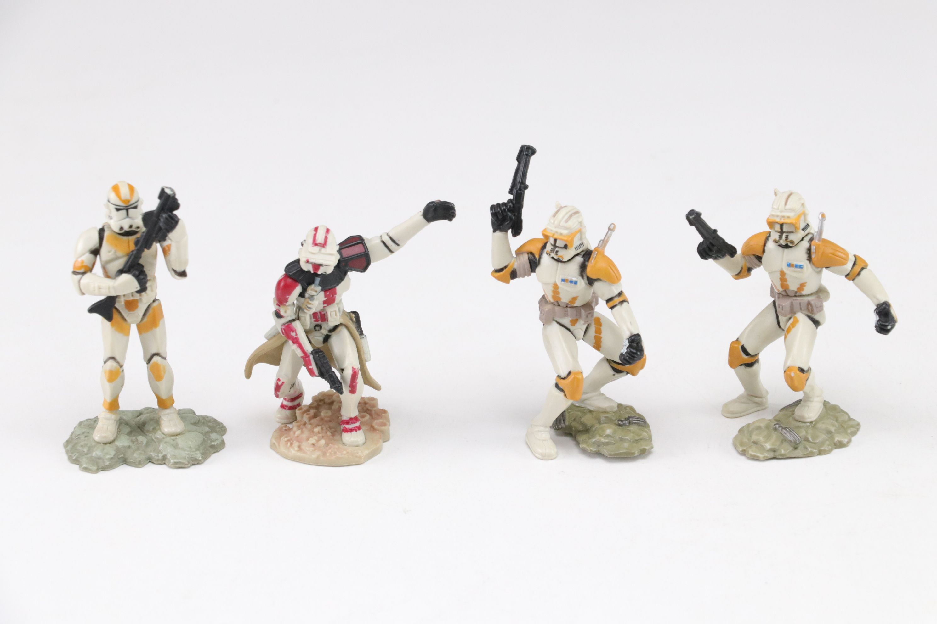 Hasboro "Clone Troopers" Star Wars Battle Pack Unleashed Figurines