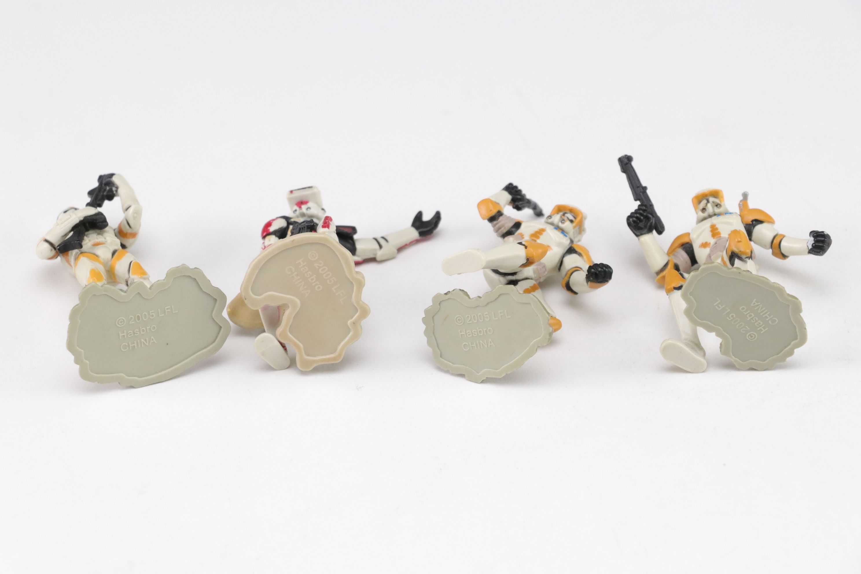 Hasboro "Clone Troopers" Star Wars Battle Pack Unleashed Figurines