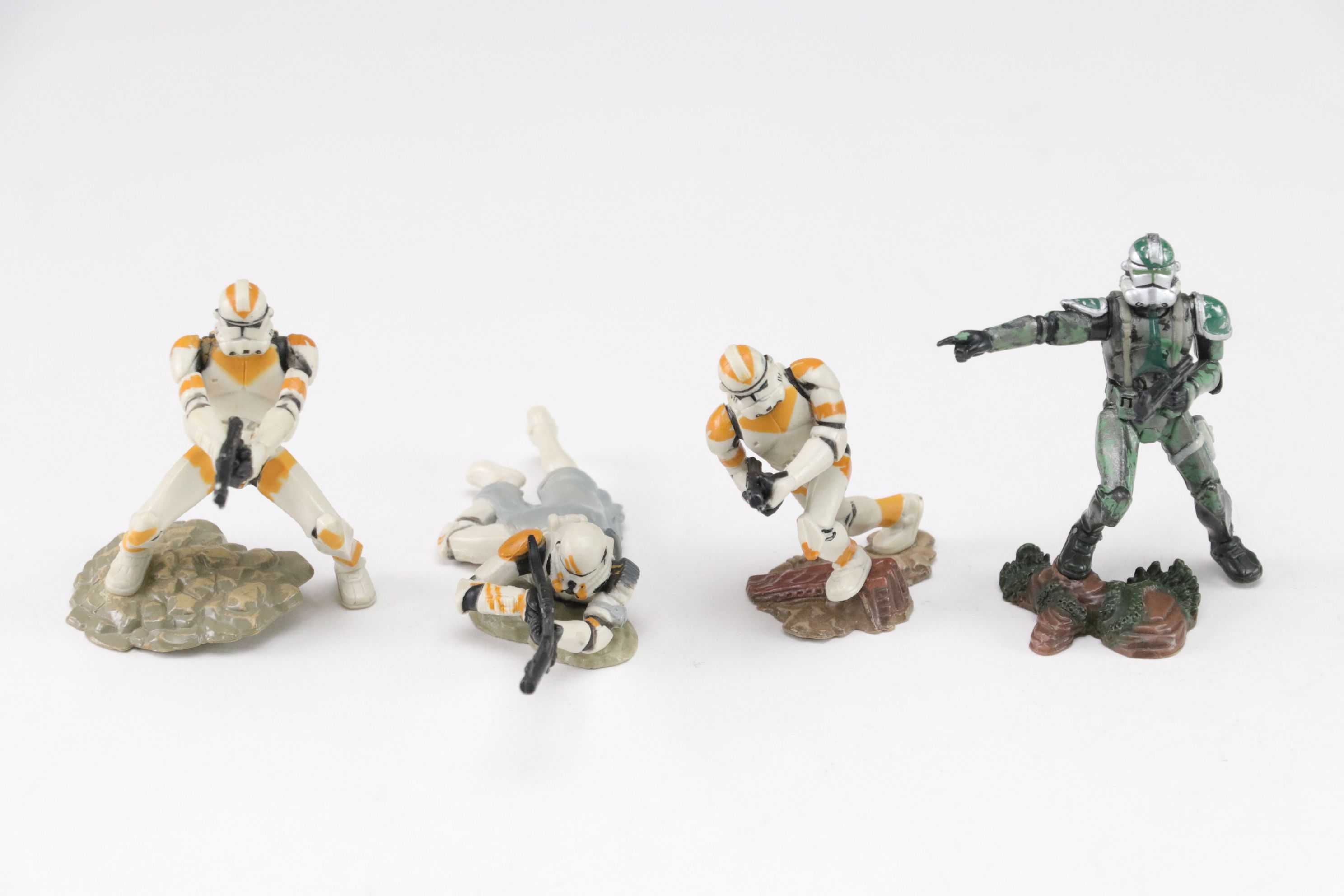 Hasboro "Clone Troopers" Star Wars Battle Pack Unleashed Figurines