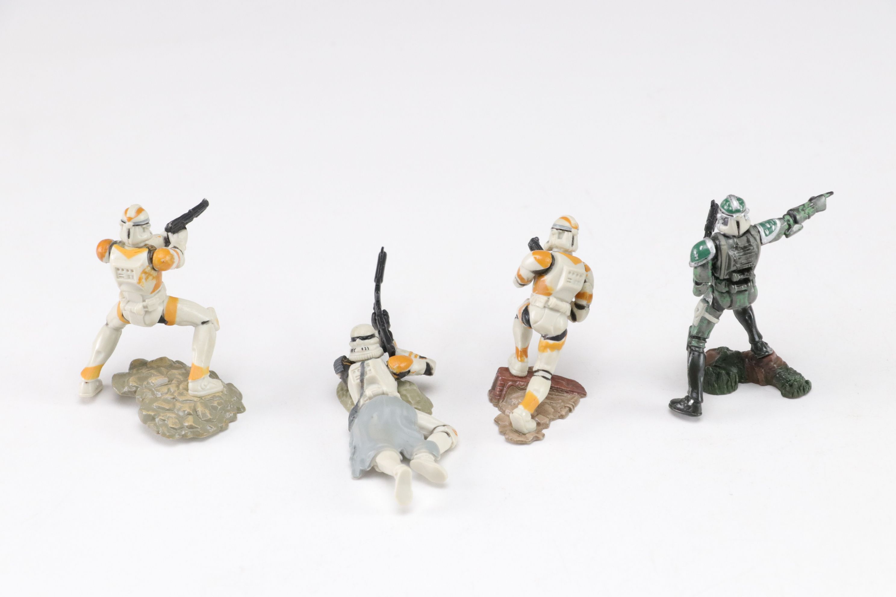 Hasboro "Clone Troopers" Star Wars Battle Pack Unleashed Figurines