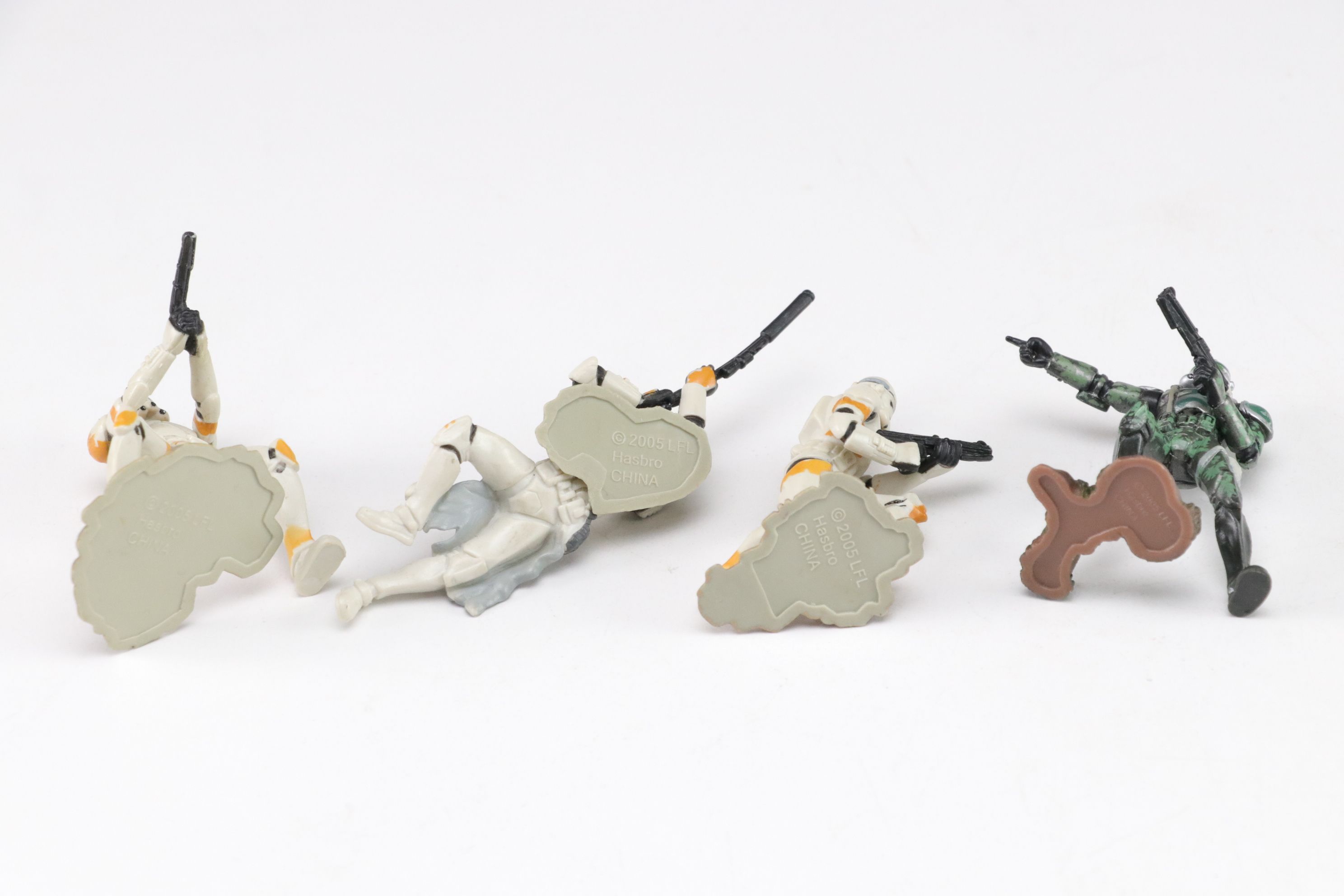 Hasboro "Clone Troopers" Star Wars Battle Pack Unleashed Figurines