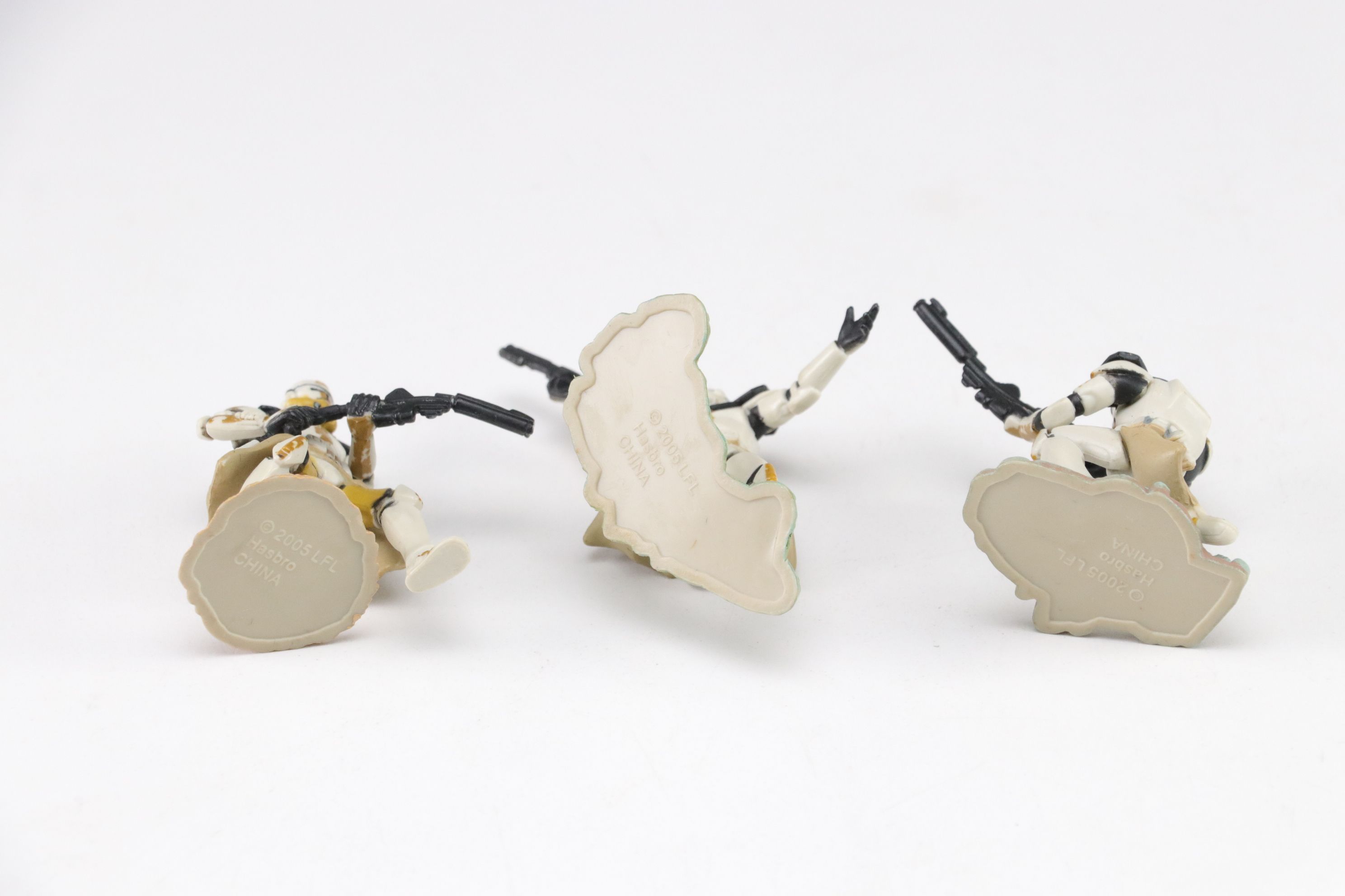 Hasboro "Clone Troopers" Star Wars Battle Pack Unleashed Figurines