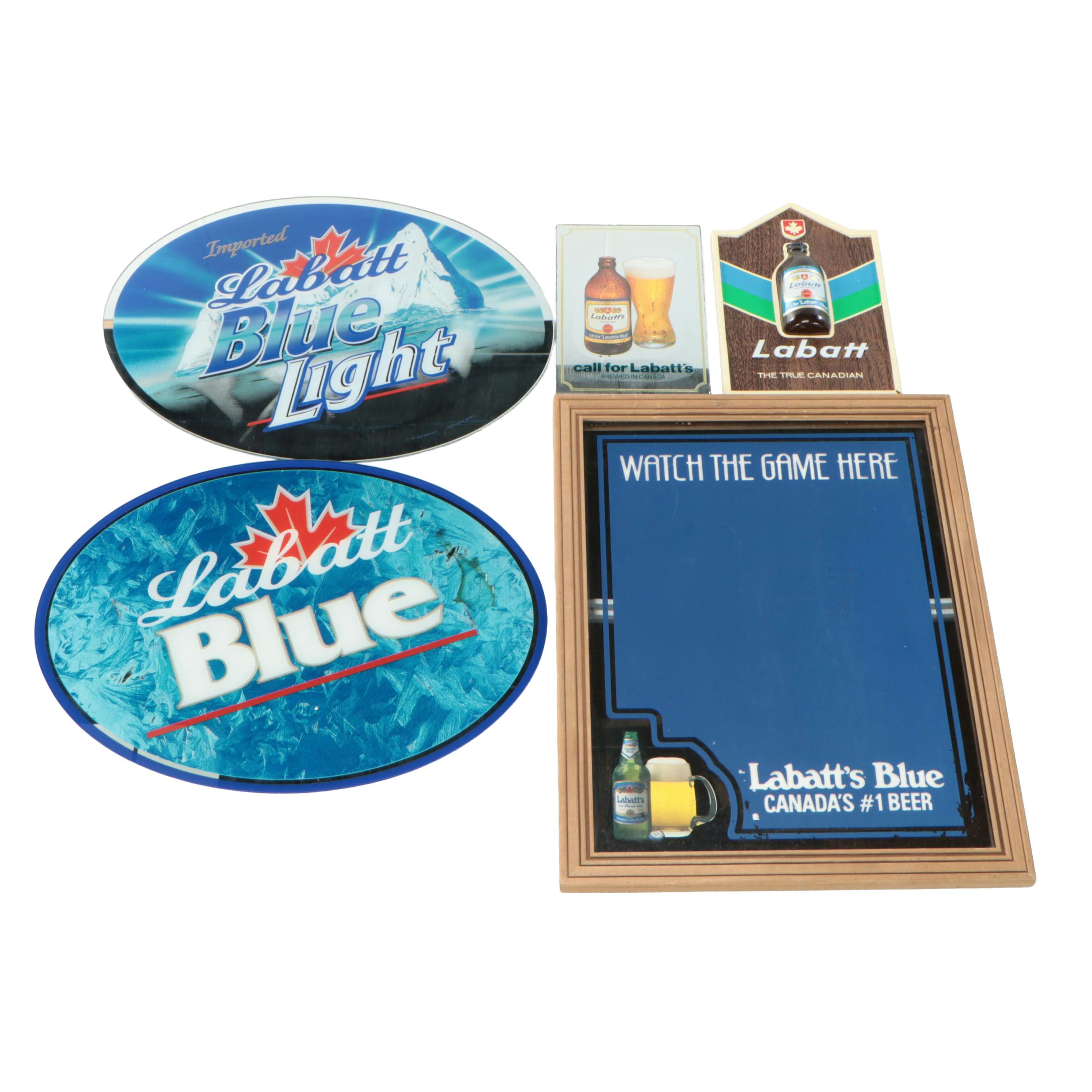 Vintage Labatt's Beer Signs and Chalkboard