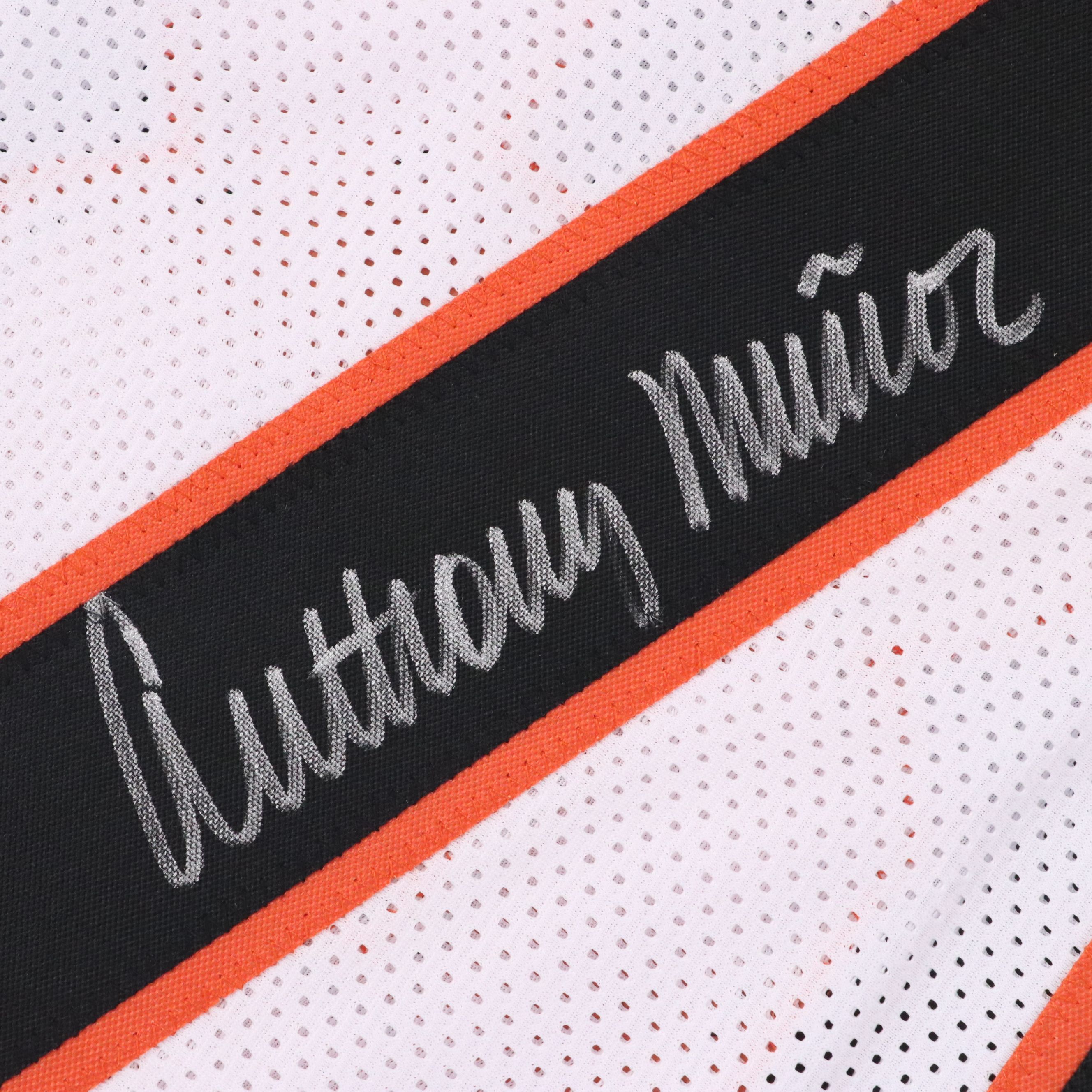 Anthony Muñoz Signed Cincinnati Bengals Football Jersey, Beckett