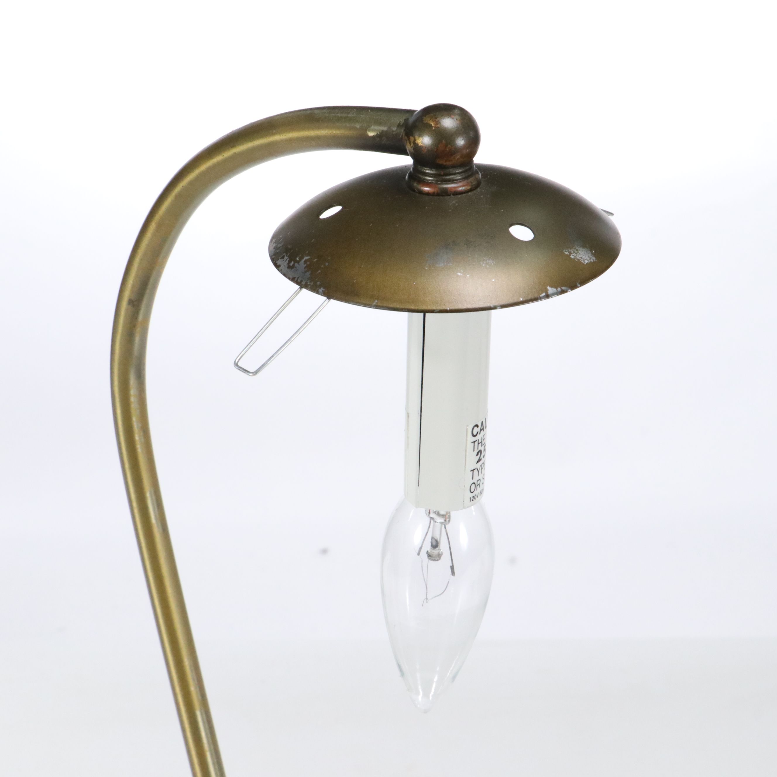 Painted Glass Hot Air Balloon Accent Lamp with Art Nouveau Style Desk Lamp