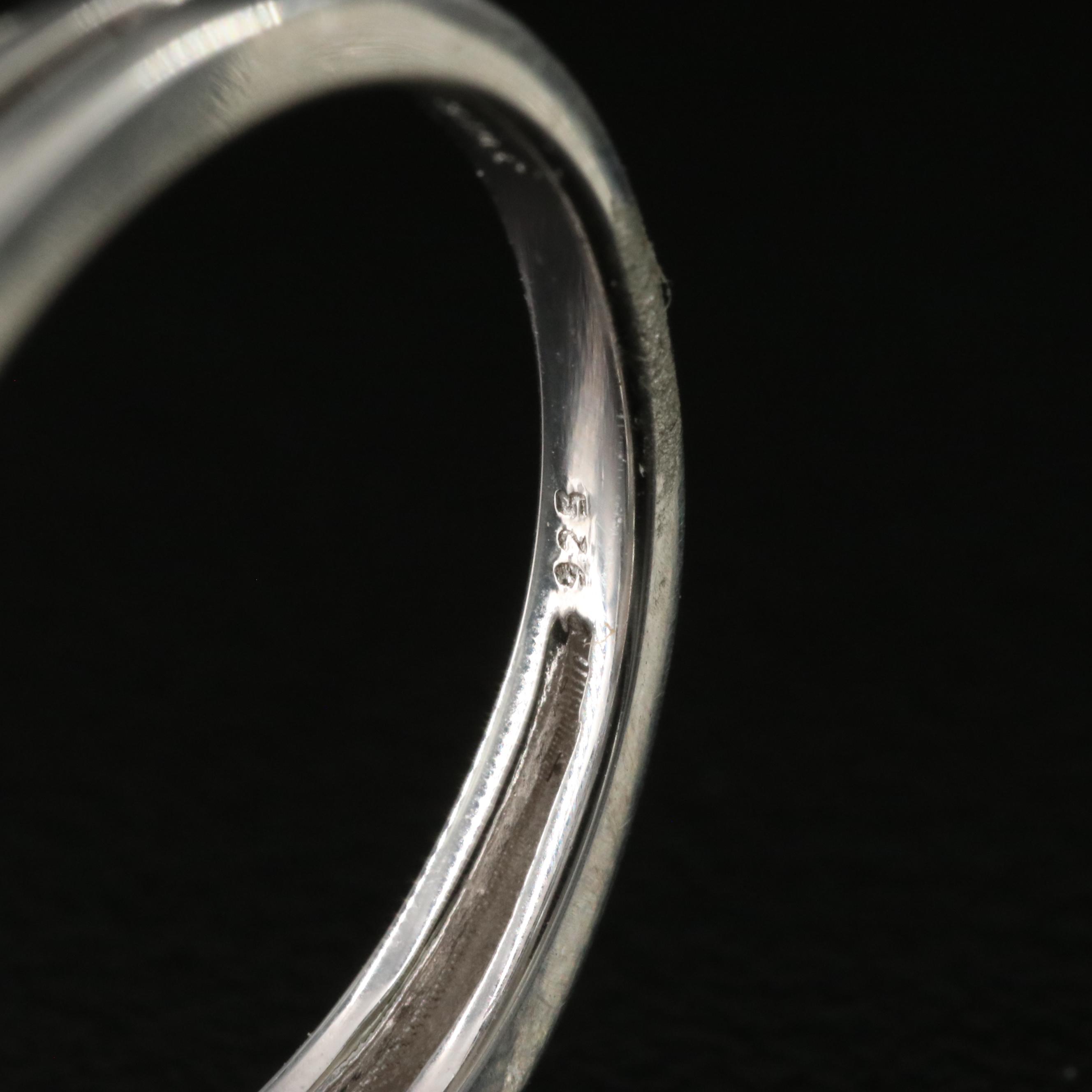 Sterling Opal and White Sapphire Ring