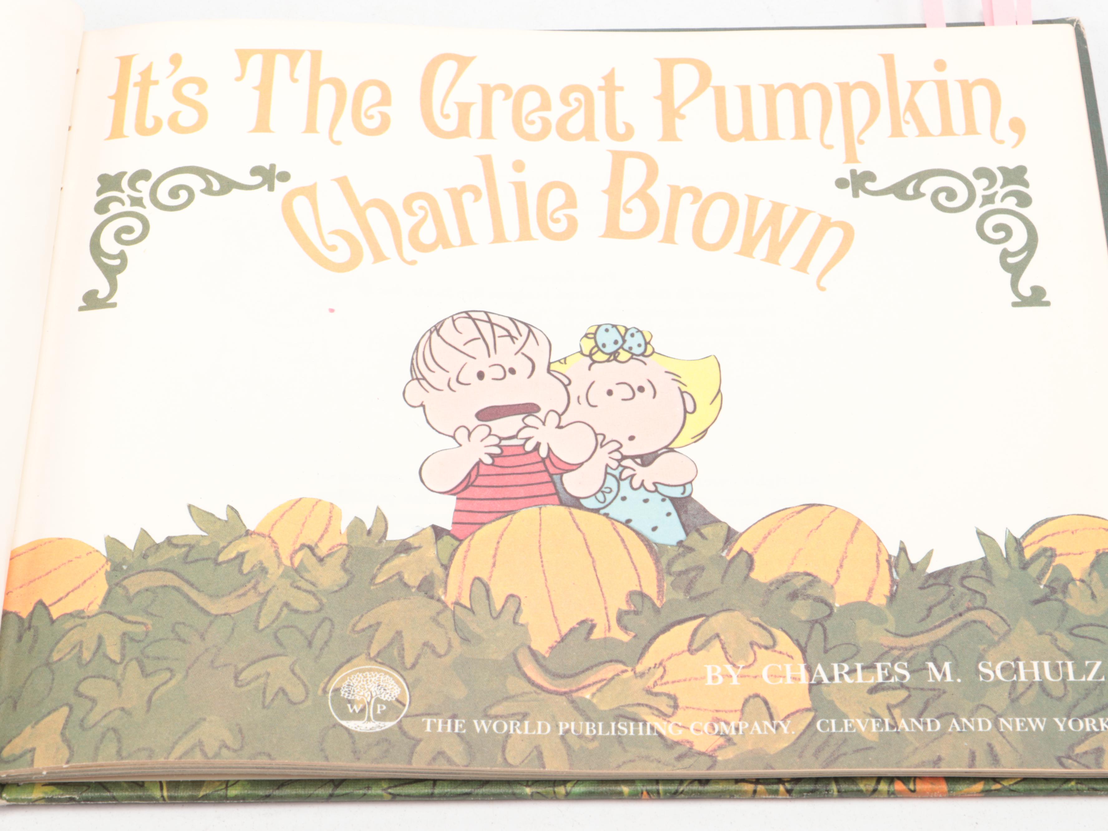 First Edition "It's The Great Pumpkin, Charlie Brown" by Charles M. Schulz, 1967