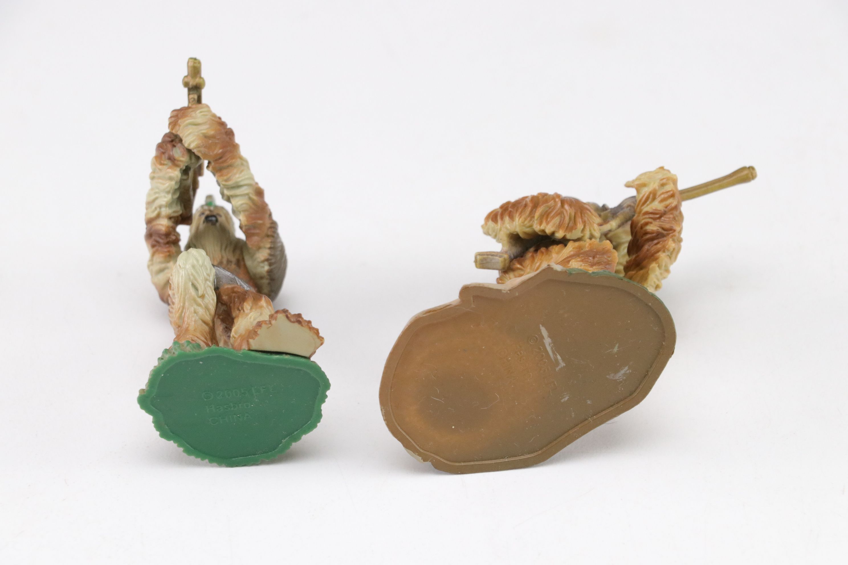 Star Wars Battle Pack Unleashed Wookie & Tusken Raider Figurines