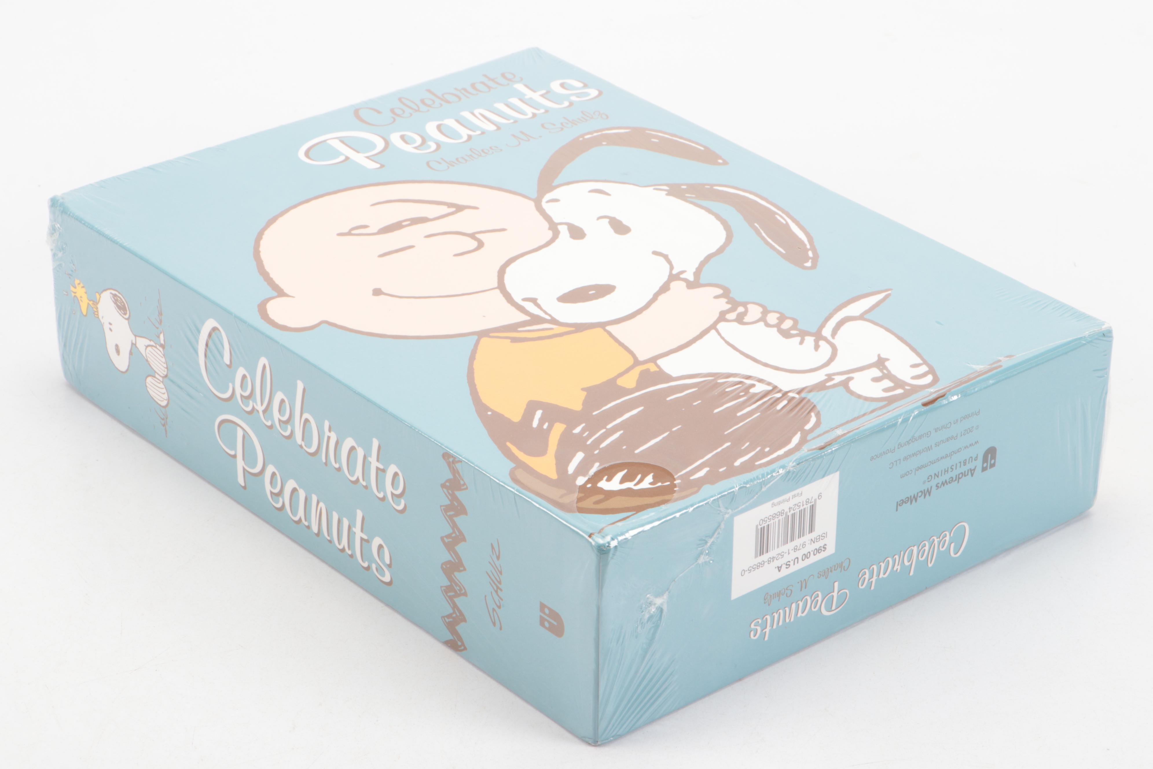 First Printing "Celebrate Peanuts" Two-Volume Set by Charles M. Schulz, 2021