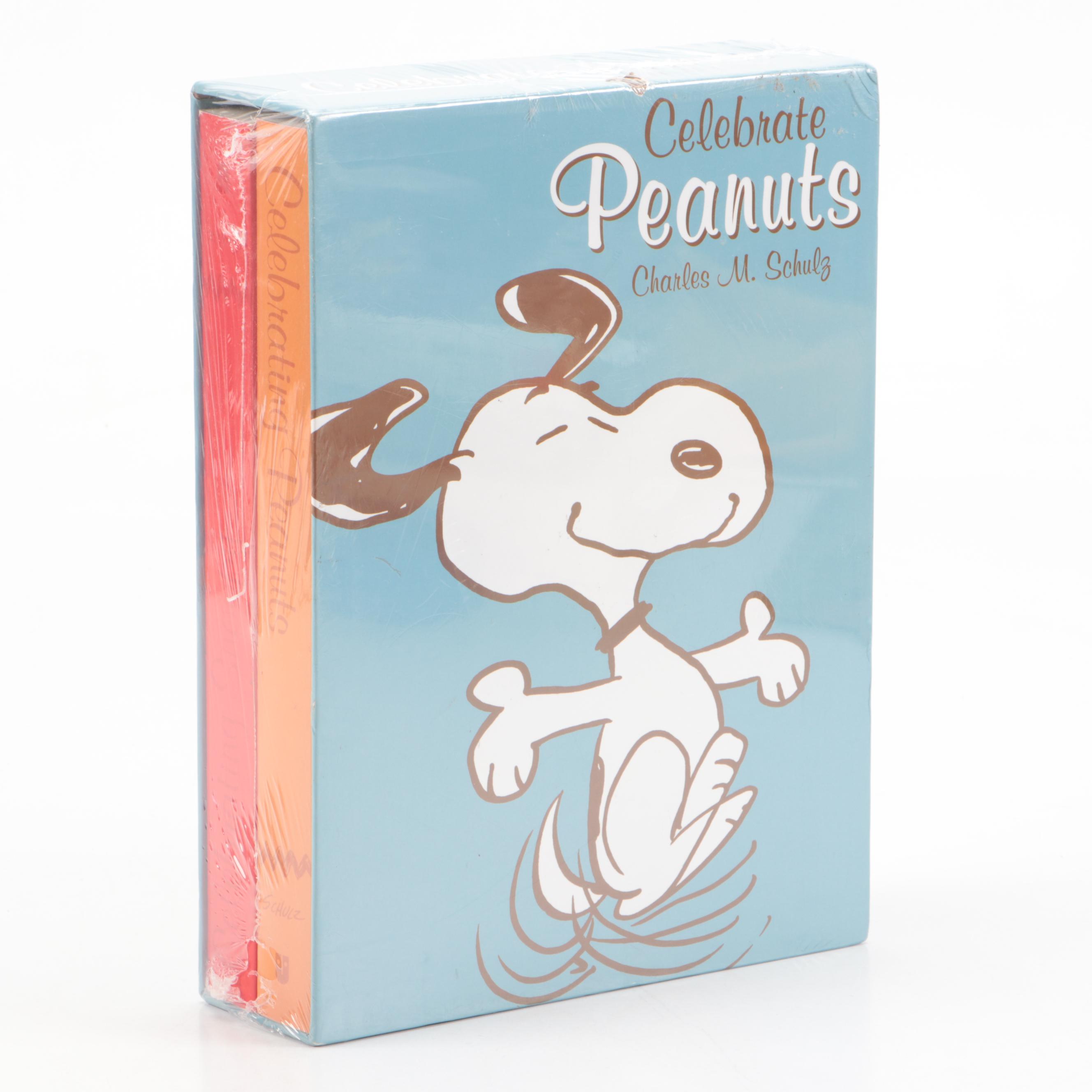 First Printing "Celebrate Peanuts" Two-Volume Set by Charles M. Schulz, 2021