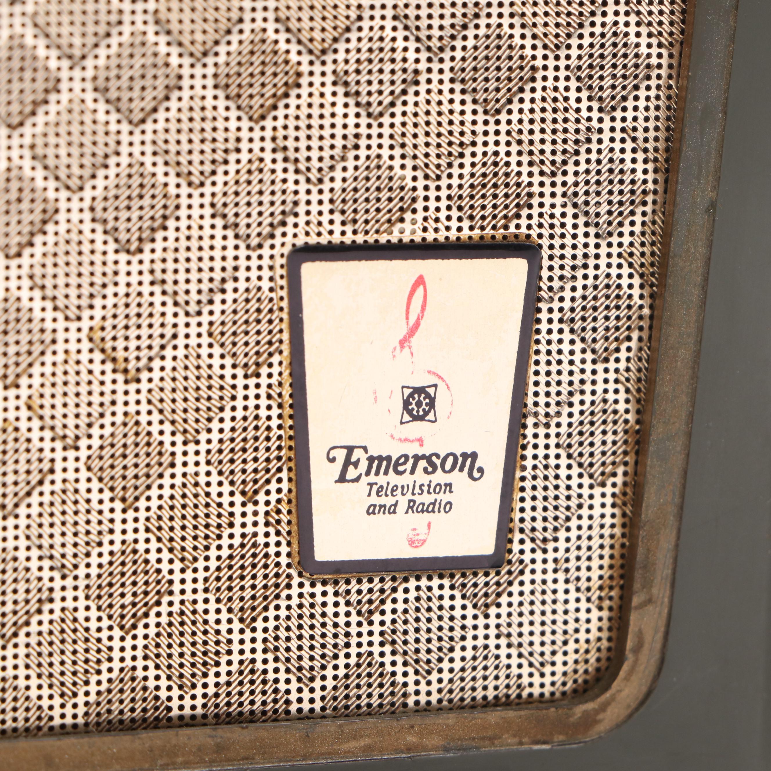 Philco Police Radio with Emerson Pocket Radio and Westclox Alarm Clock