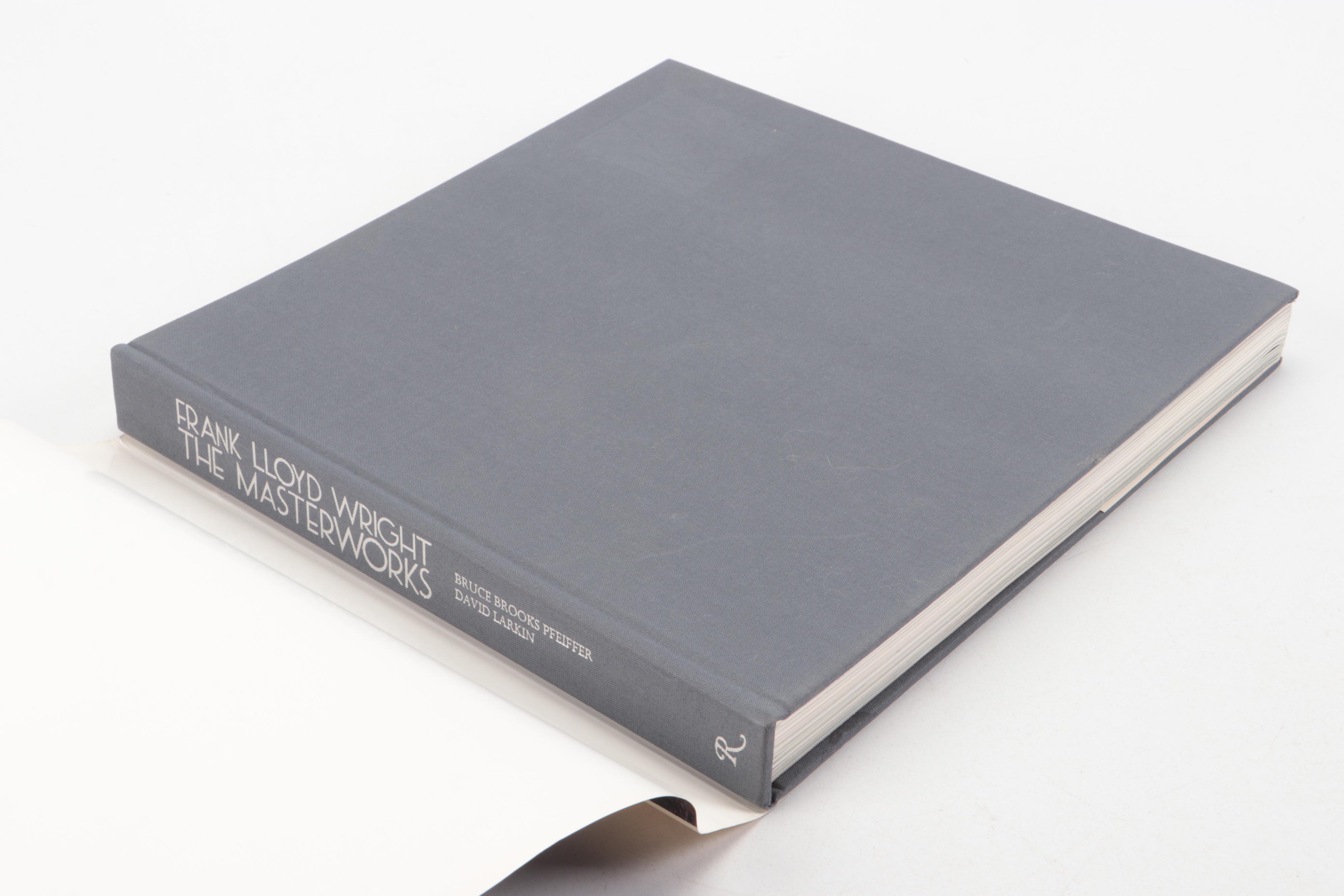First Edition "Frank Lloyd Wright: The Masterworks" Edited by David Larkin, 1993