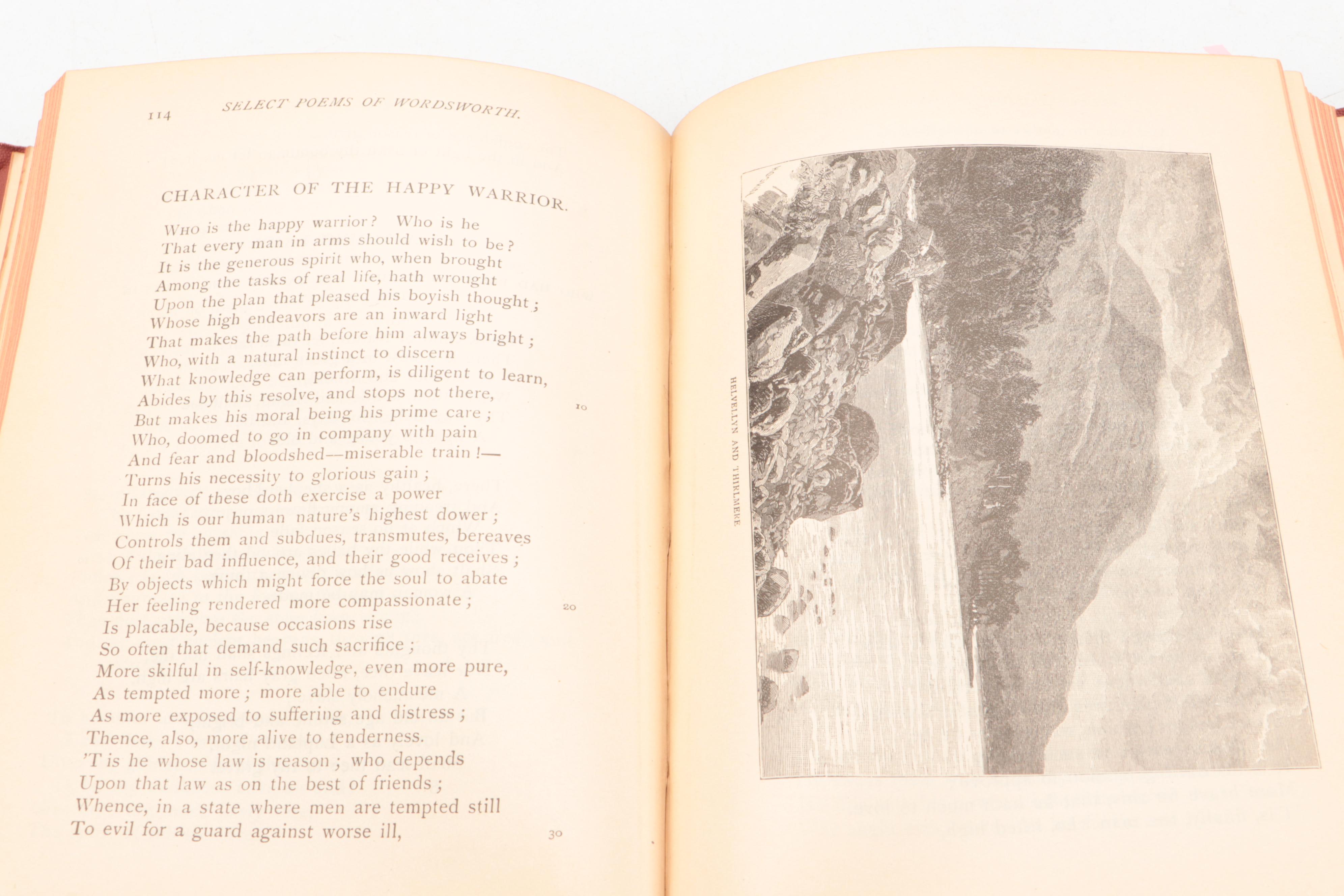 "Select Poems of William Wordsworth" Edited by William J. Rolfe, circa 1889