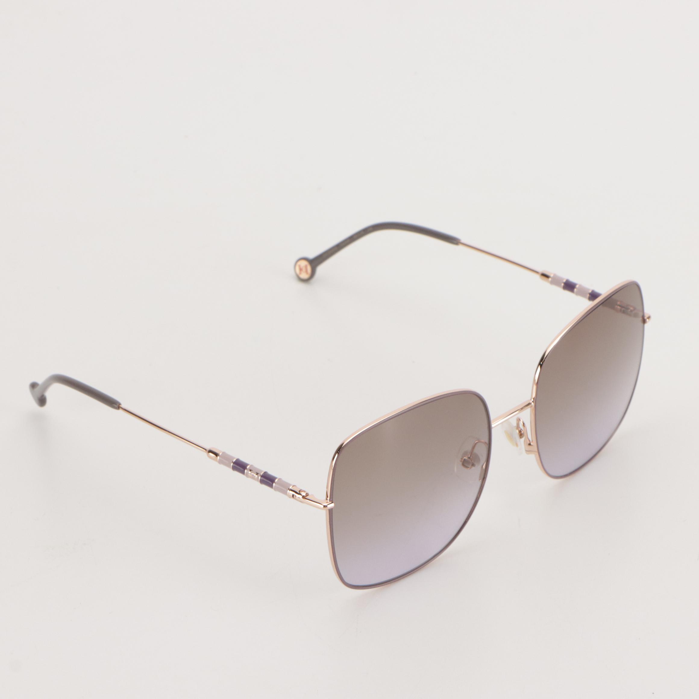 Carolina Herrera CH 0035/S HZJQR Square Sunglasses in Case