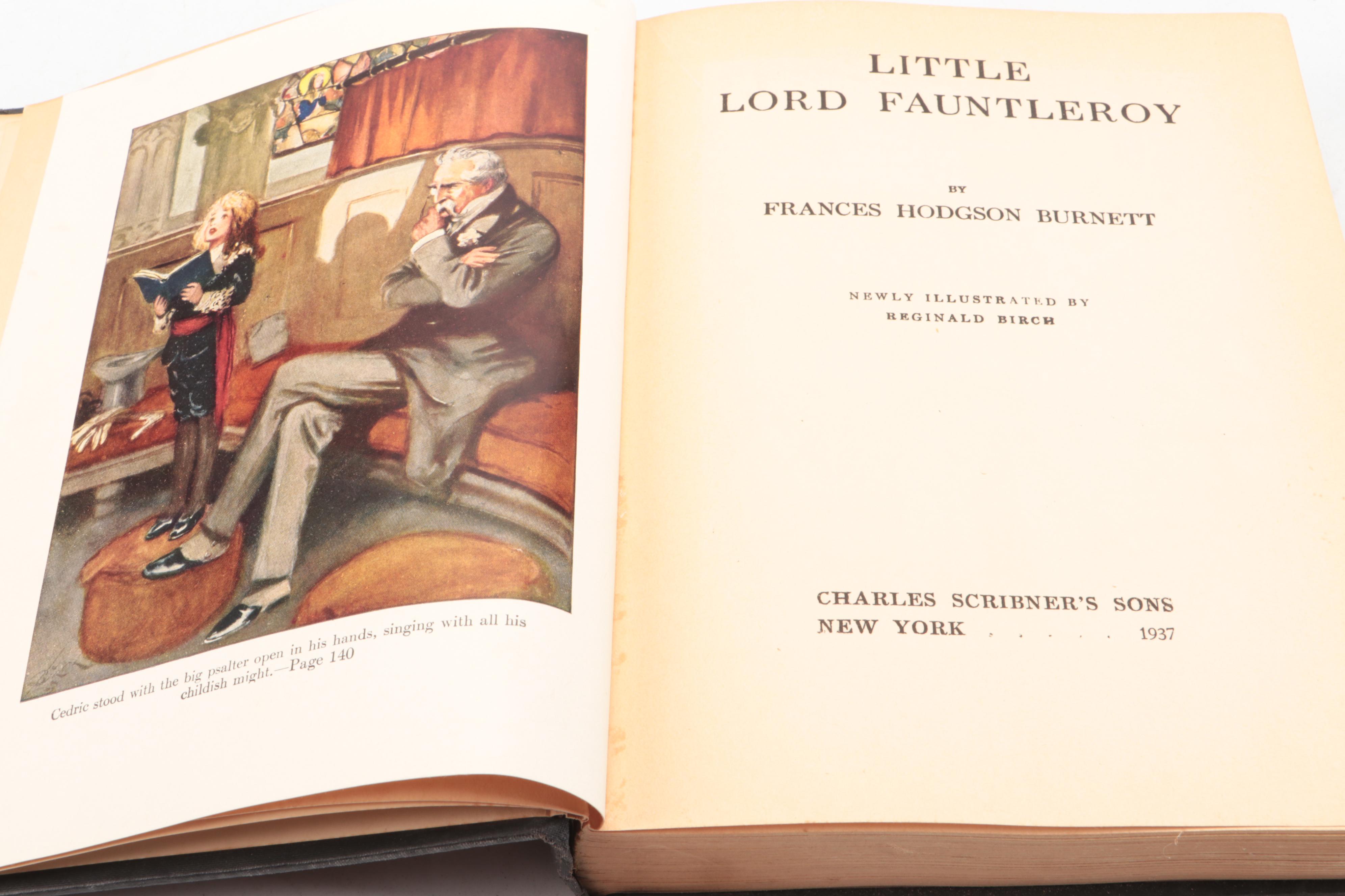 Reginald Birch Illustrated "Little Lord Fauntleroy" by Frances Hodgson Burnett