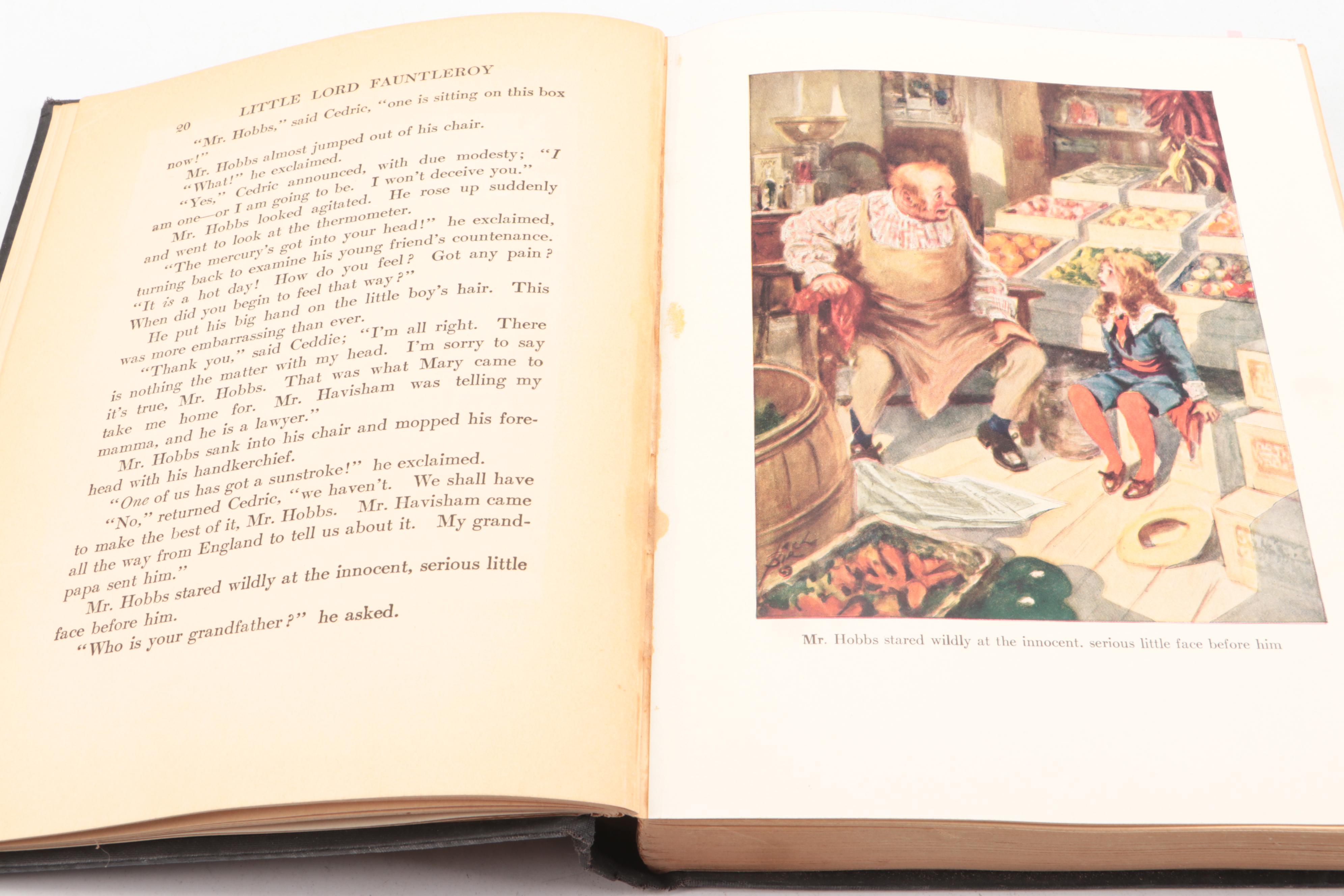 Reginald Birch Illustrated "Little Lord Fauntleroy" by Frances Hodgson Burnett