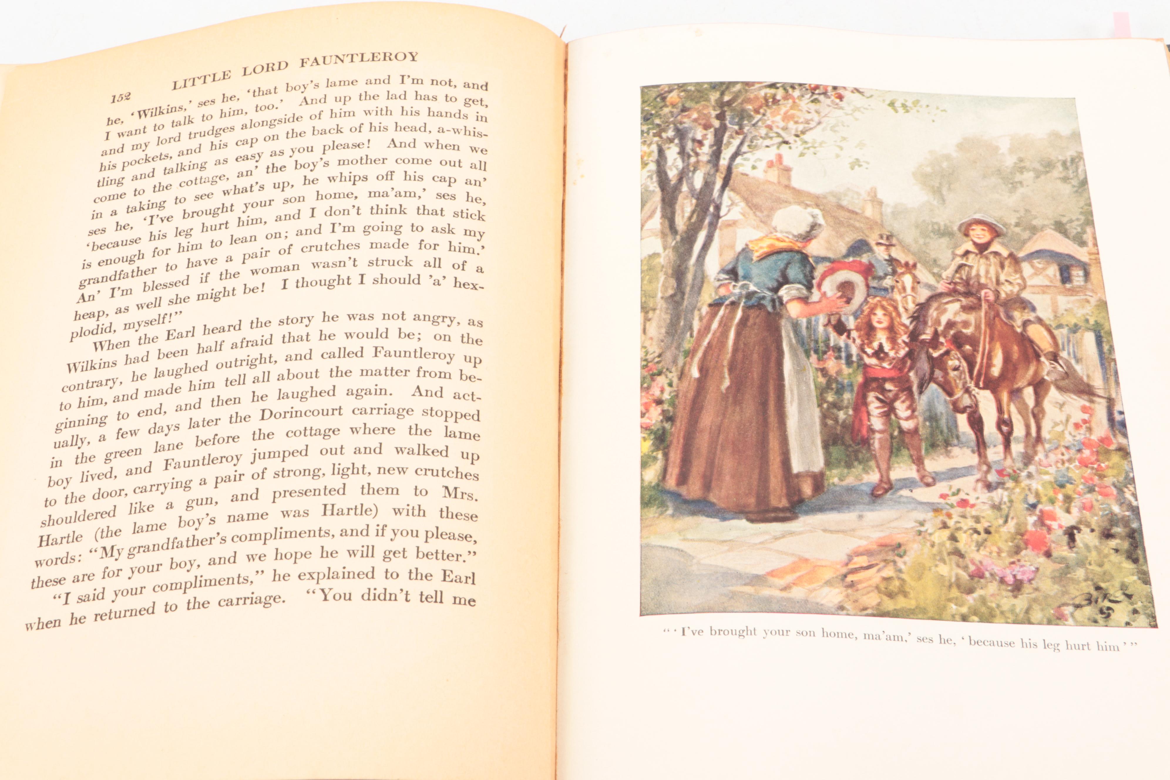 Reginald Birch Illustrated "Little Lord Fauntleroy" by Frances Hodgson Burnett