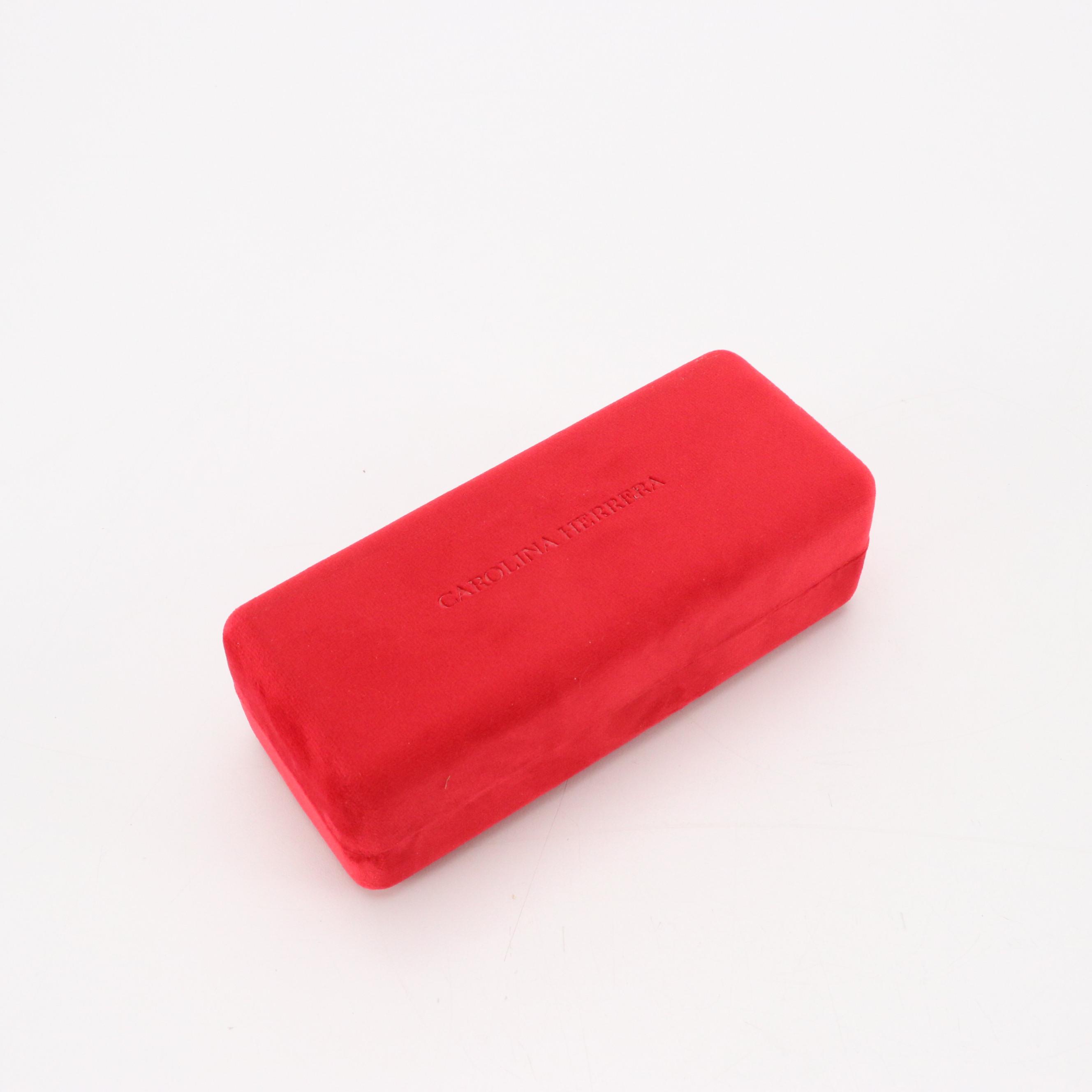 Carolina Herrera CH0061/S Brown Havana and Ivory Cat Eye Sunglasses with Case