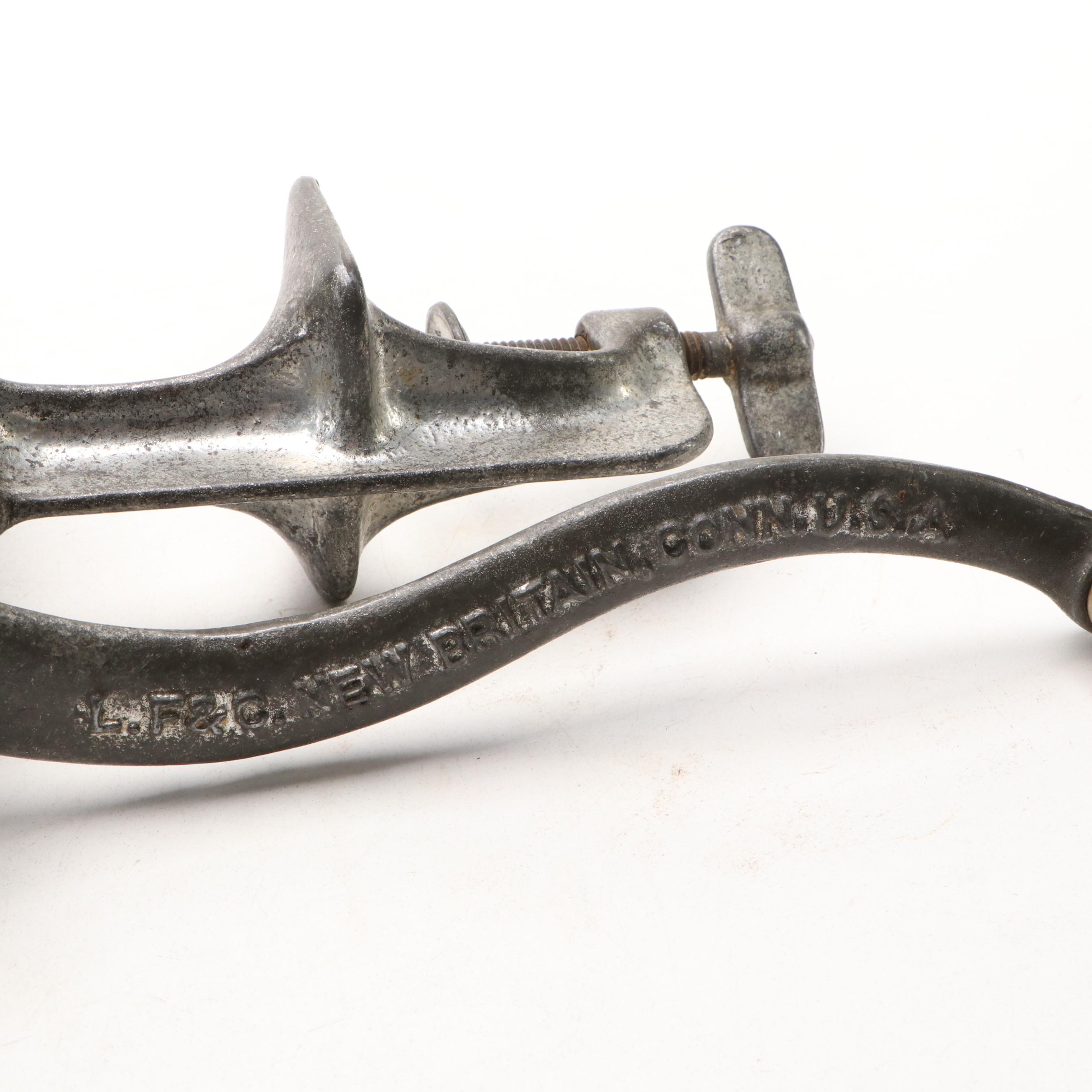 Landers, Frary & Clark Company "Universal Food Chopper" Pair, Late 19th Century