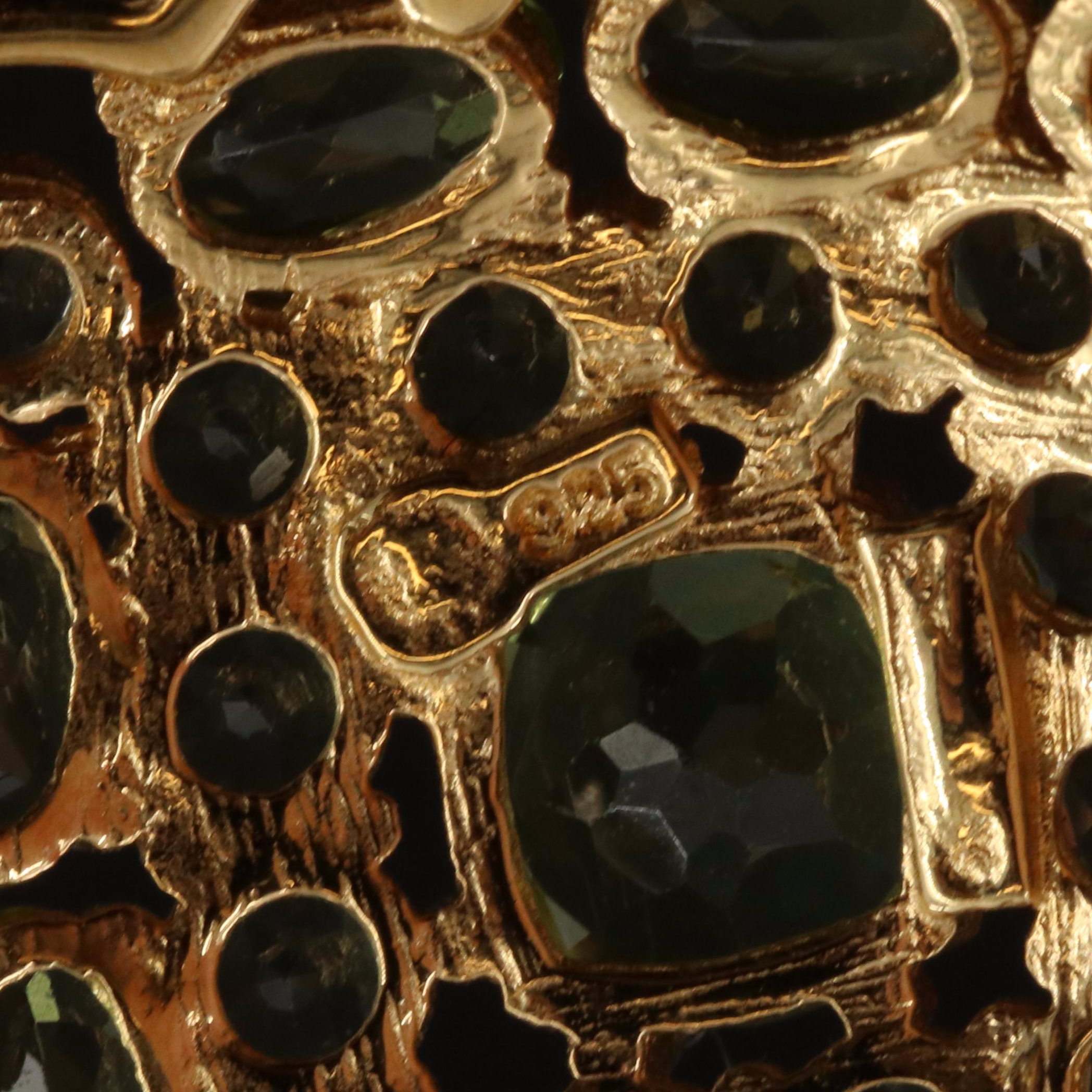 Sterling Peridot Pendant